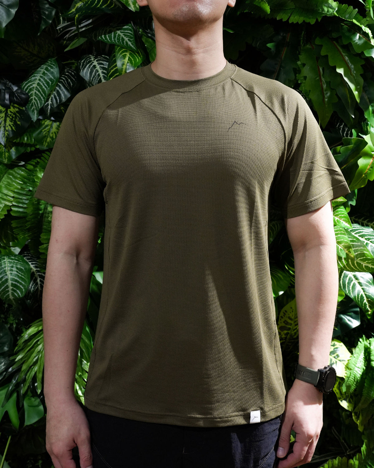 CAYL Reflect Logo Air Short Sleeve / Olive - Wild Camping