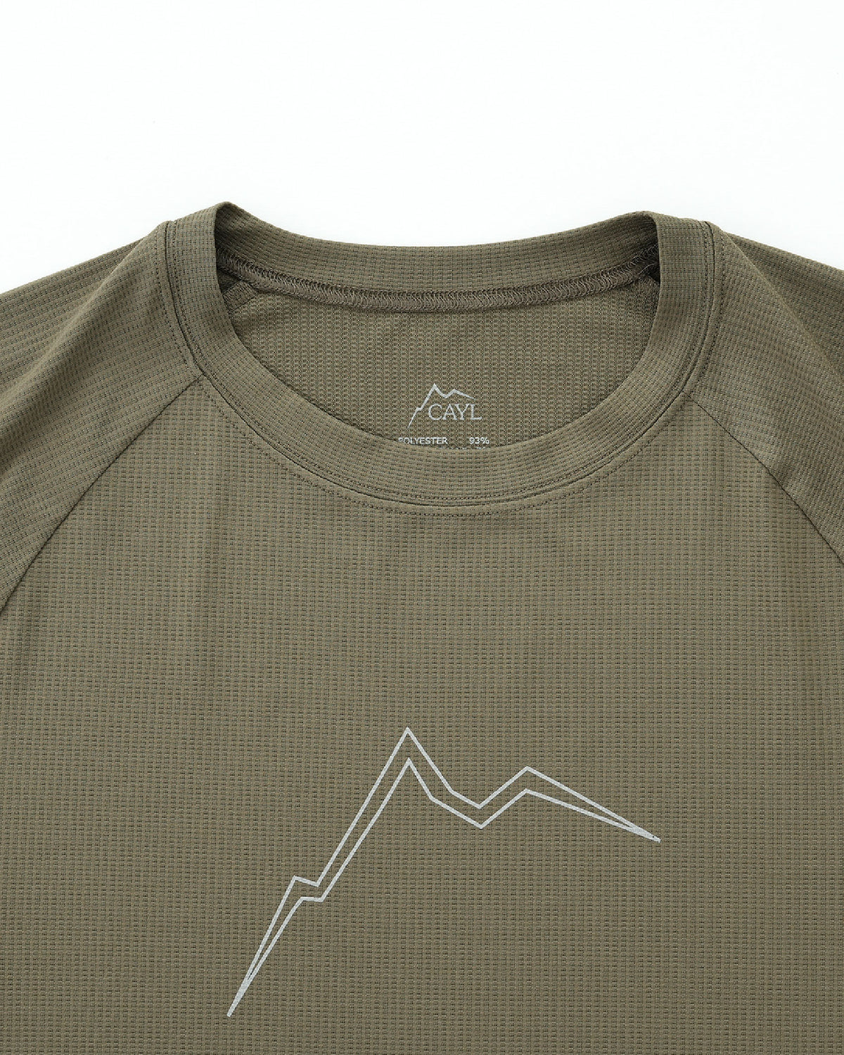 CAYL Reflect Logo Air Short Sleeve / Olive - Wild Camping
