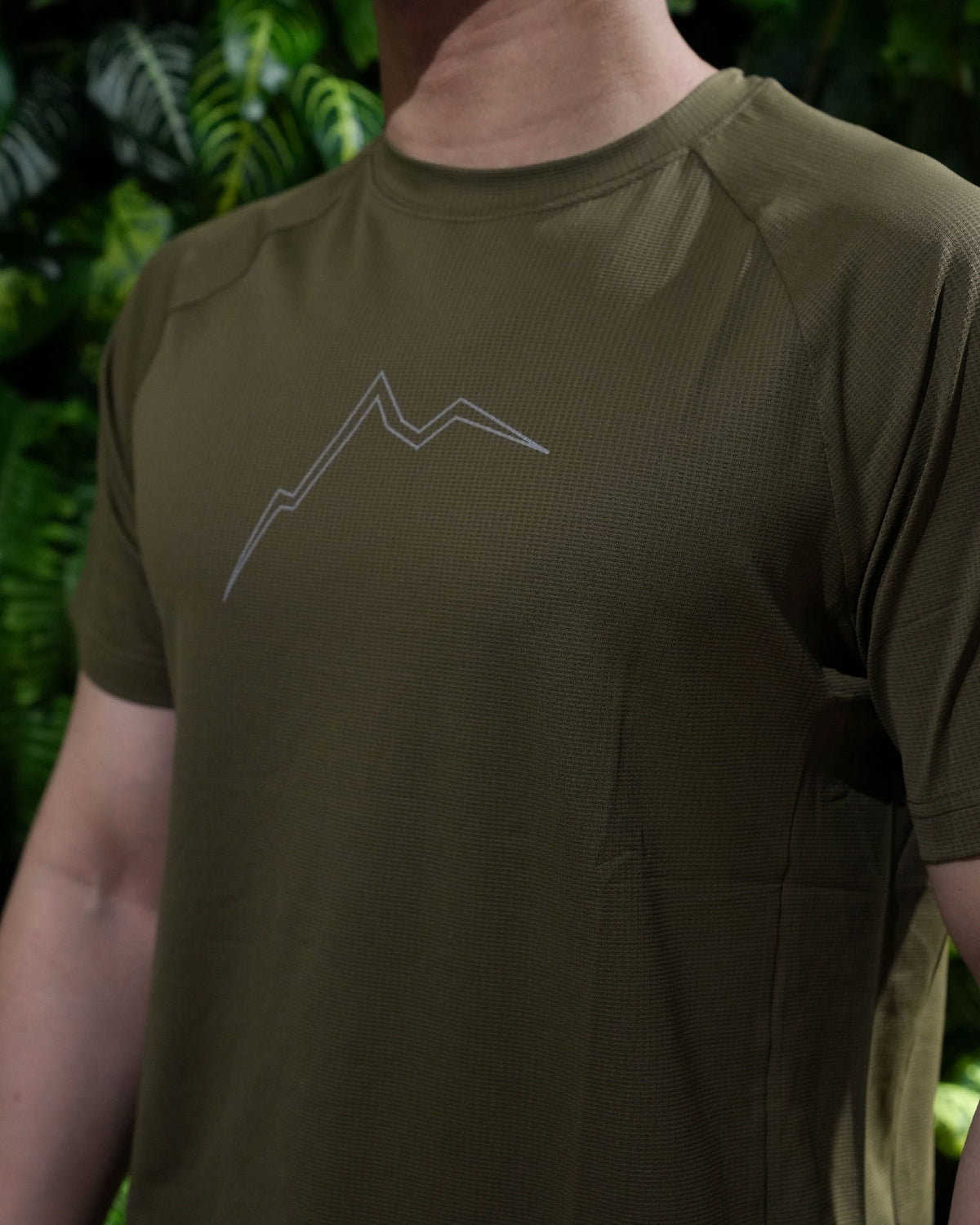 CAYL Reflect Logo Air Short Sleeve / Olive - Wild Camping