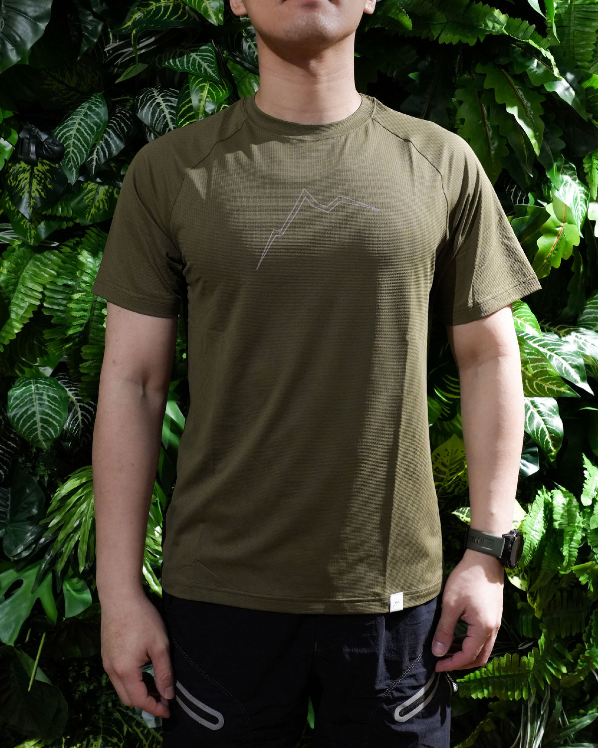 CAYL Reflect Logo Air Short Sleeve / Olive - Wild Camping