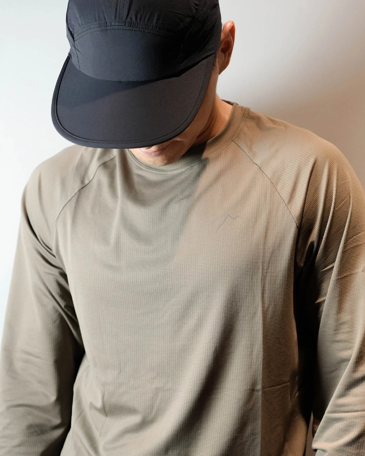 CAYL Logo Air Long Sleeve / Red Bean - Wild Camping