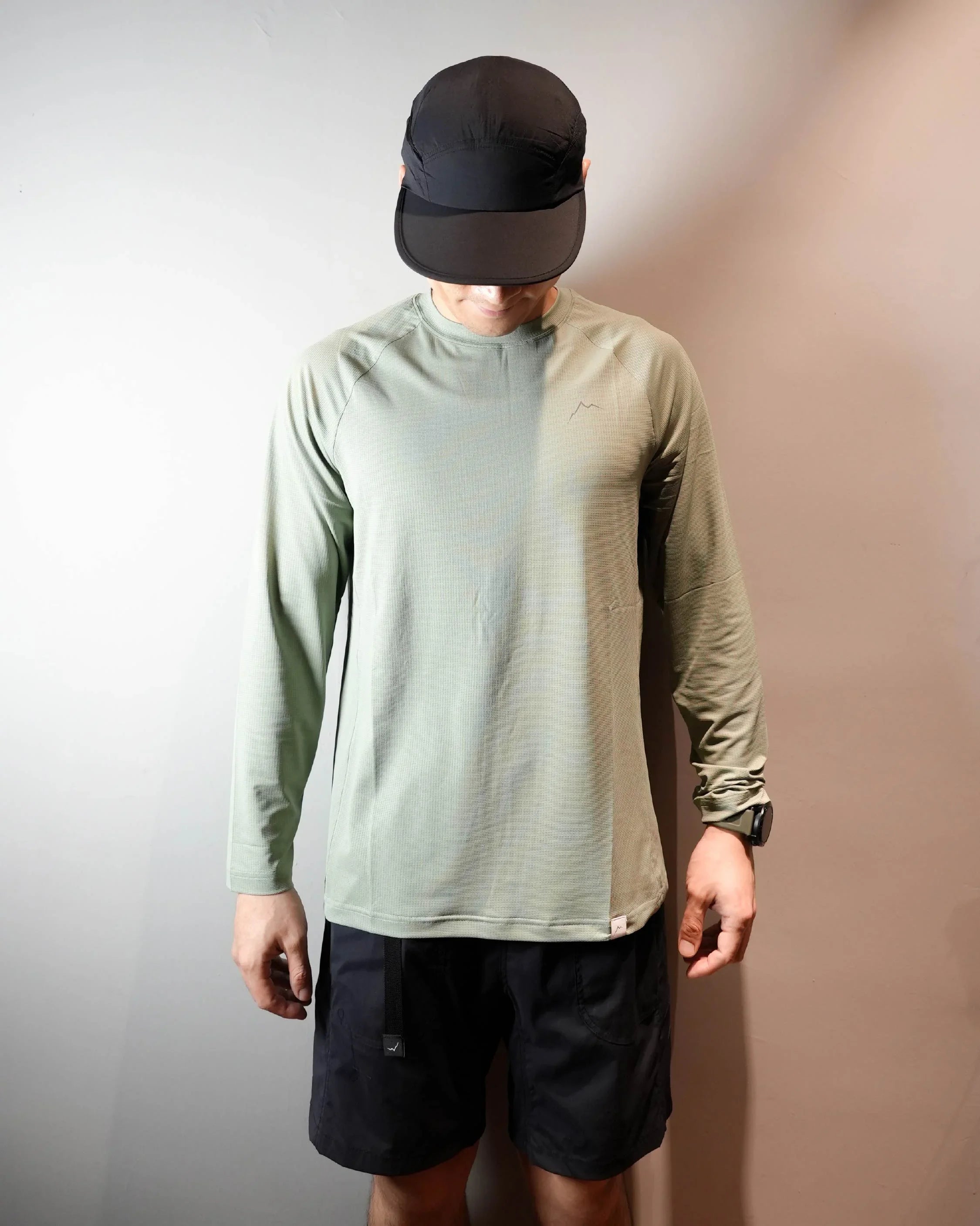 CAYL Logo Air Long Sleeve / Stone - Wild Camping