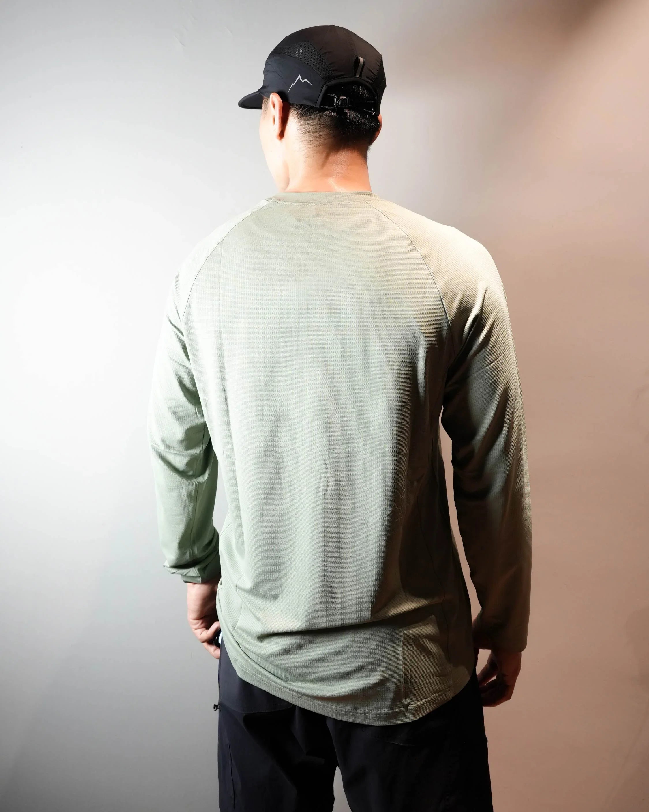 CAYL Logo Air Long Sleeve / Stone - Wild Camping
