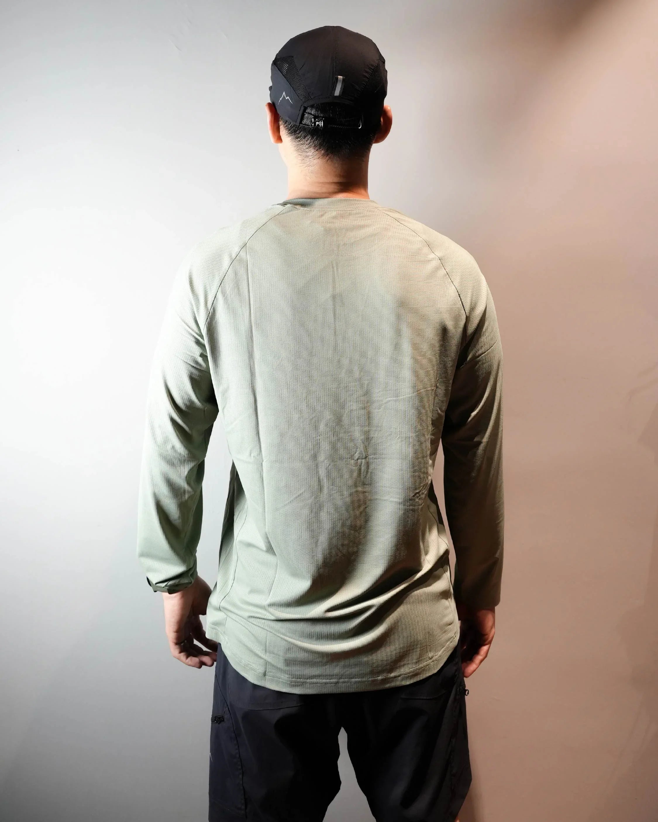 CAYL Logo Air Long Sleeve / Stone - Wild Camping