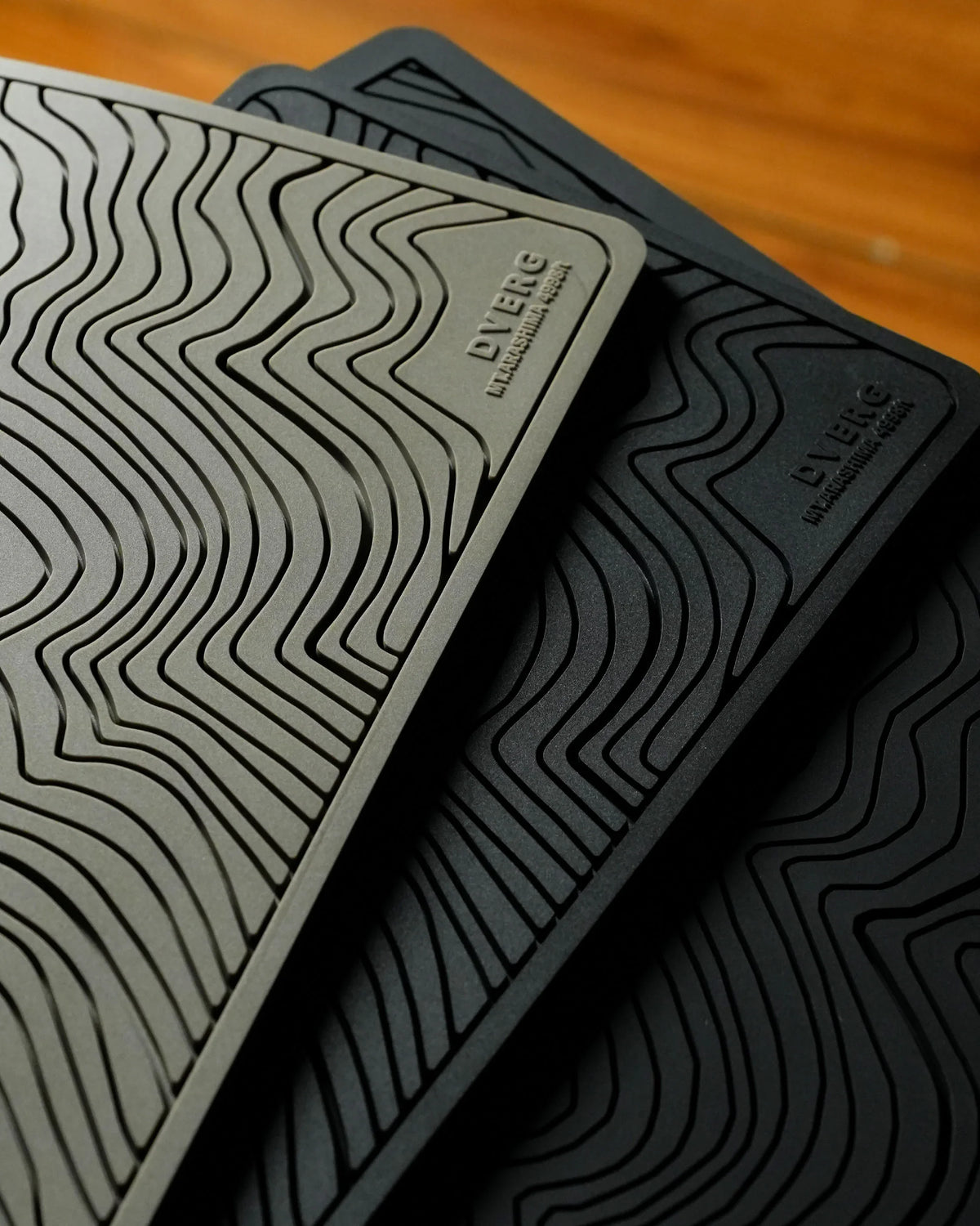 DVERG Topographic Bar Mat - Wild Camping