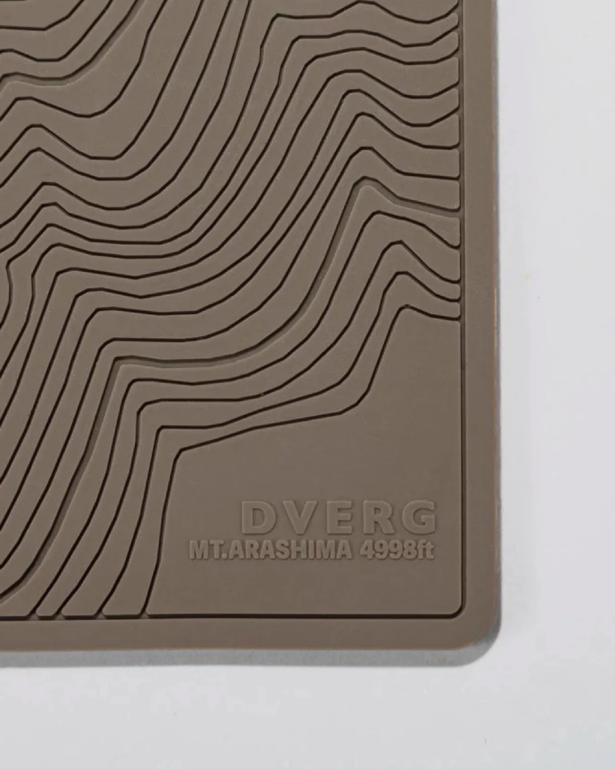 DVERG Topographic Bar Mat (Half) - Wild Camping