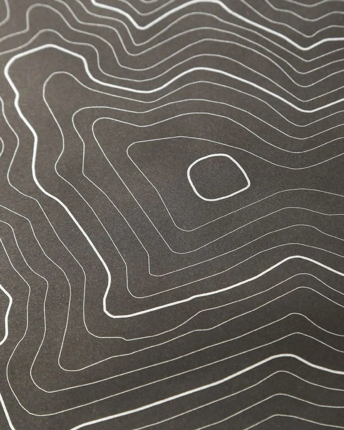 DVERG Topographic Paper Place Mat - Wild Camping