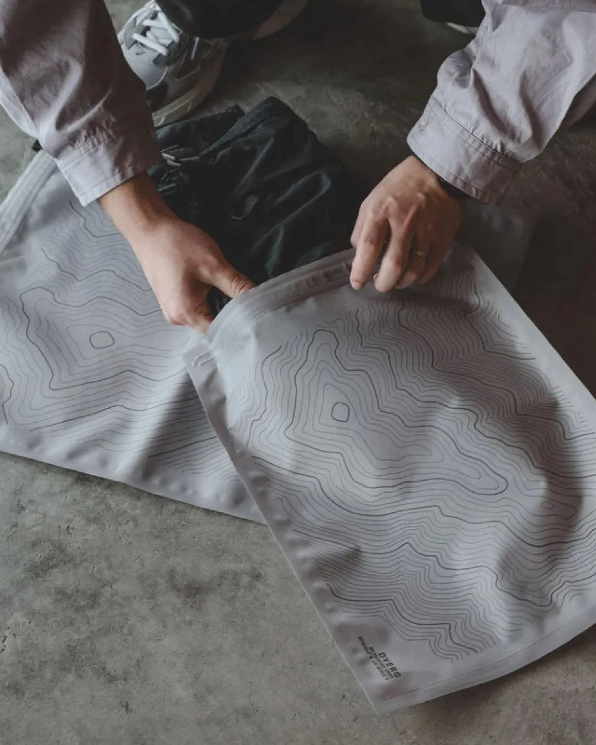 DVERG Topographic Vacuum Pack - Wild Camping