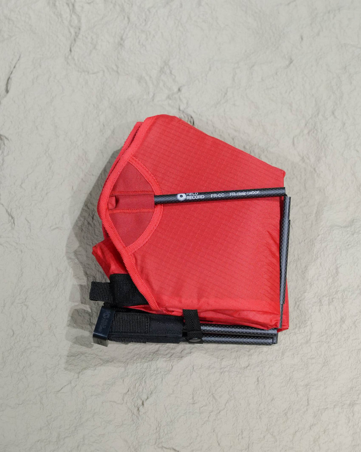 Field Record FR-Chair Carbon Field / Red - Wild Camping