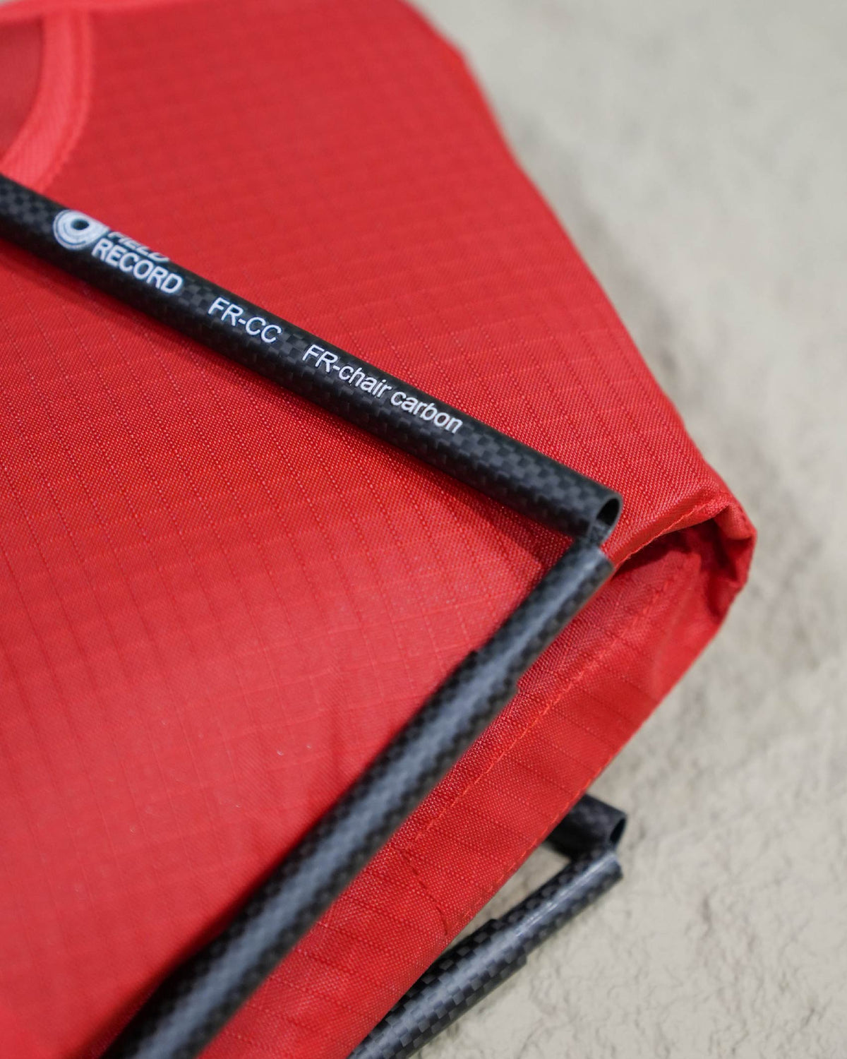 Field Record FR-Chair Carbon Field / Red - Wild Camping
