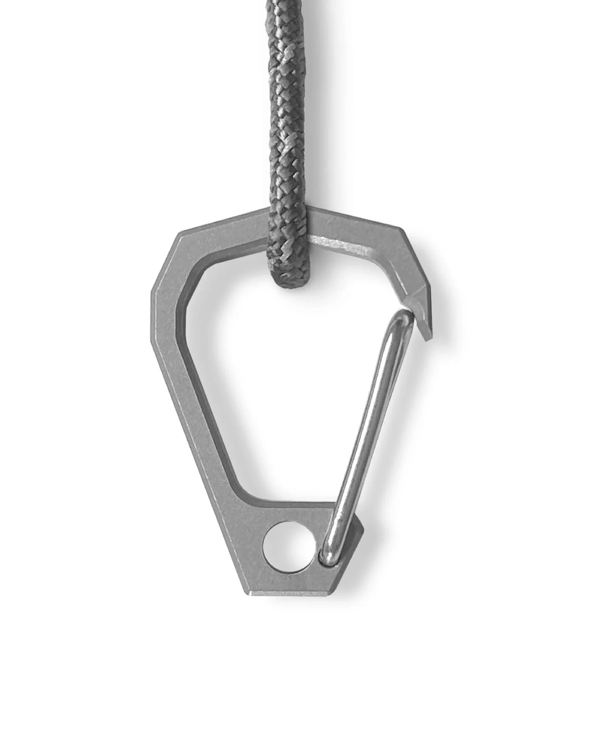 Field Record Titanium Carabiner Clip - Wild Camping