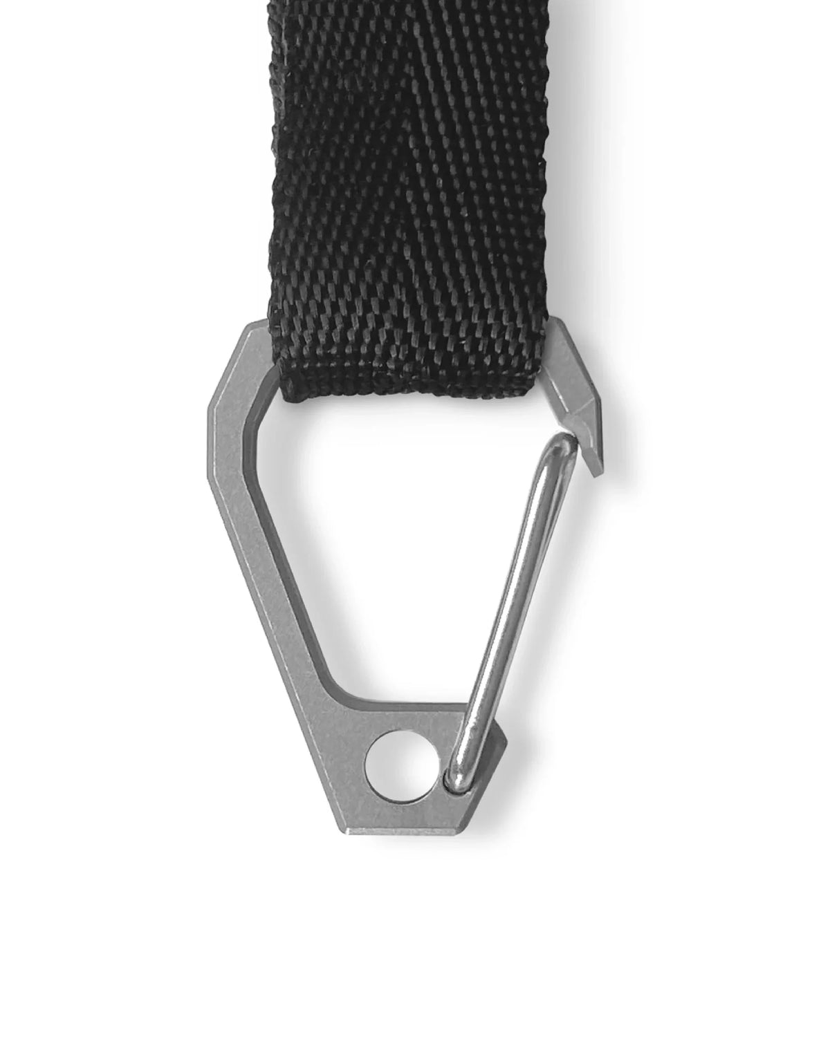 Field Record Titanium Carabiner Clip - Wild Camping