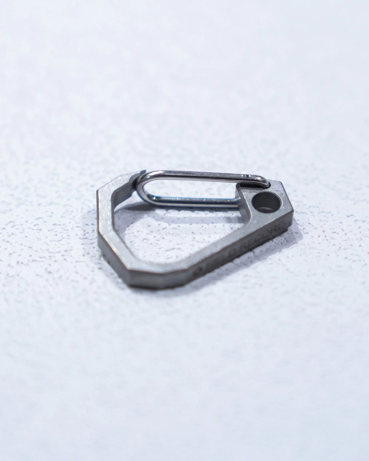 Field Record Titanium Carabiner Clip - Wild Camping