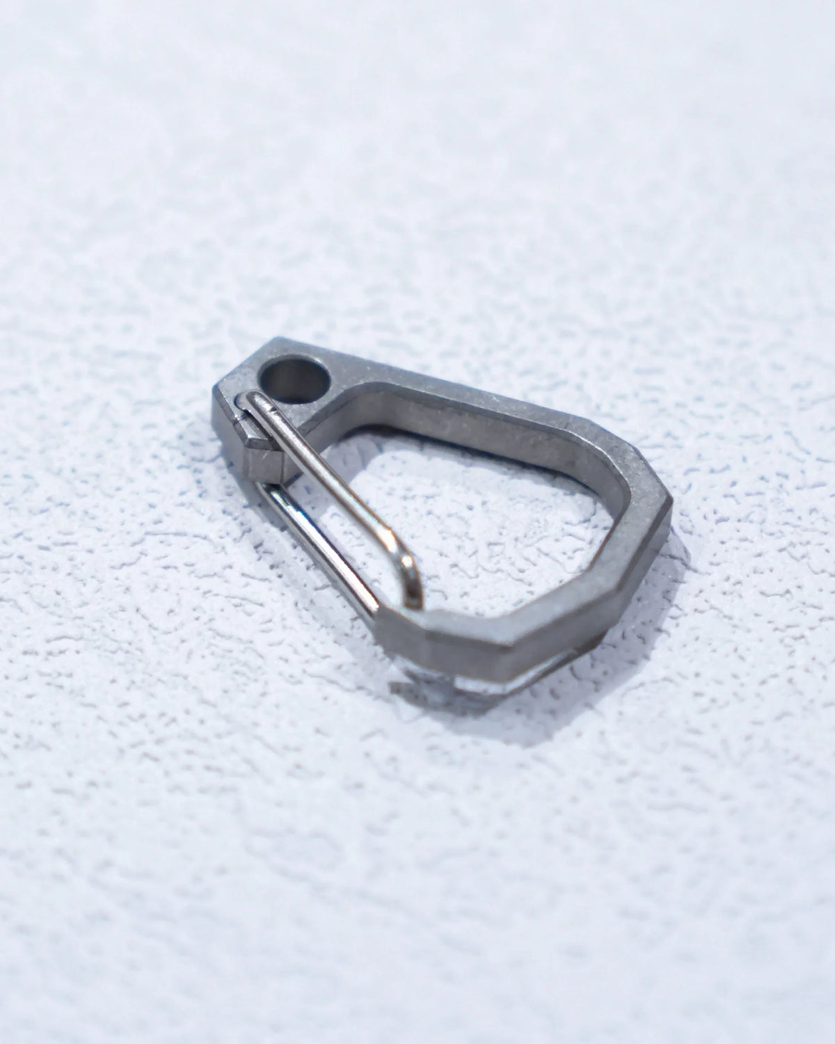 Field Record Titanium Carabiner Clip - Wild Camping