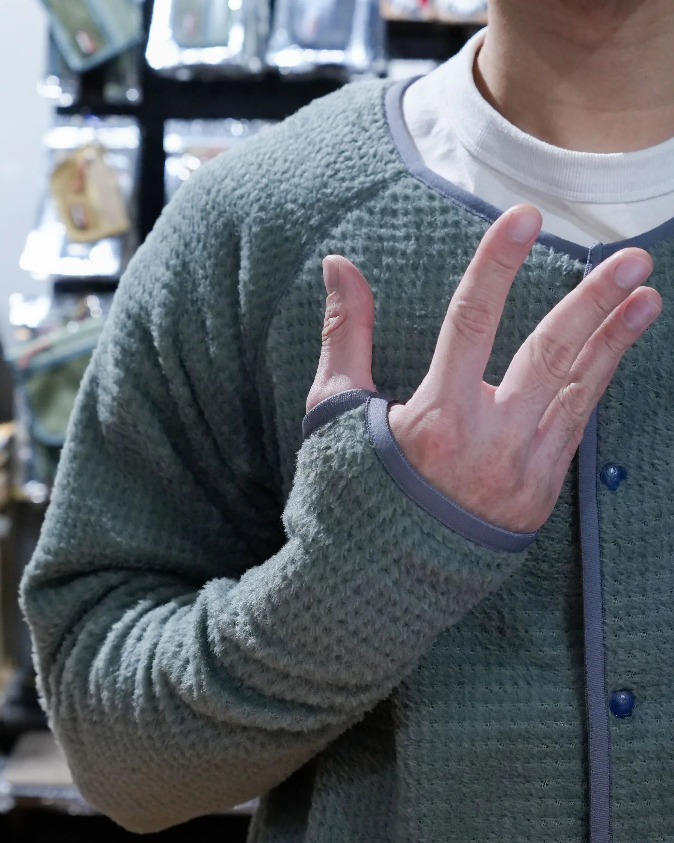 【JP Edition】Gossamer Gear F/B Polartec Alpha Direct / Grey - Wild Camping