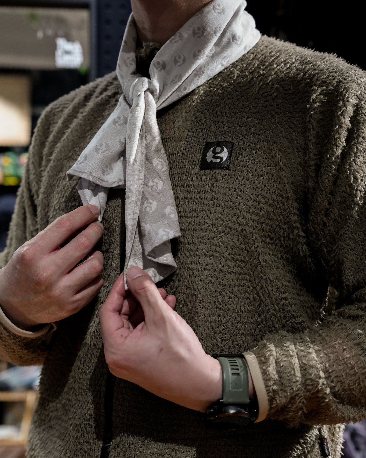 【JP Edition】Gossamer Gear Versatile Tenugui - Wild Camping