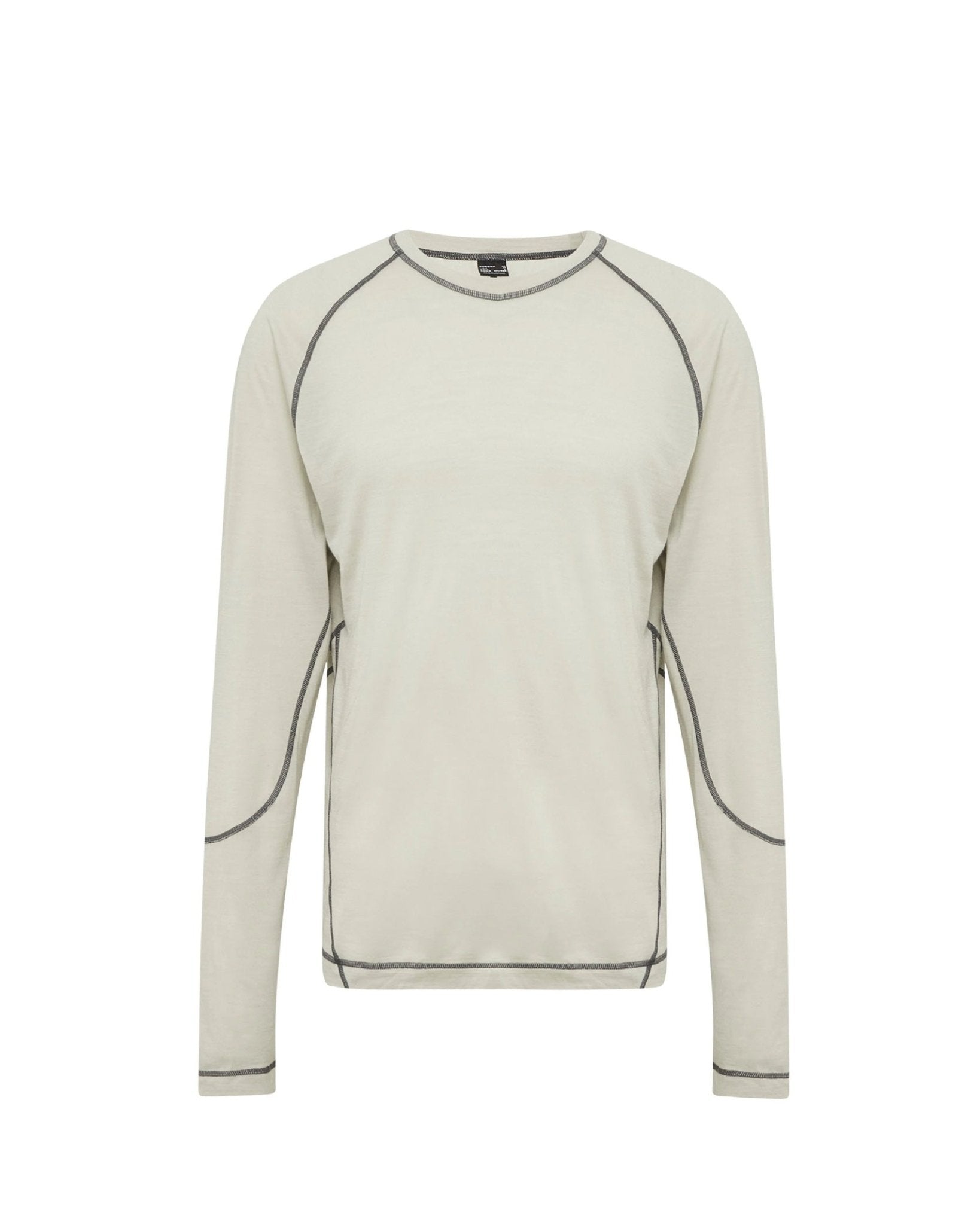 Hiking Patrol x Mammut Tree Wool FL Longsleeve T-Shirt / Willow Whisper - Wild Camping