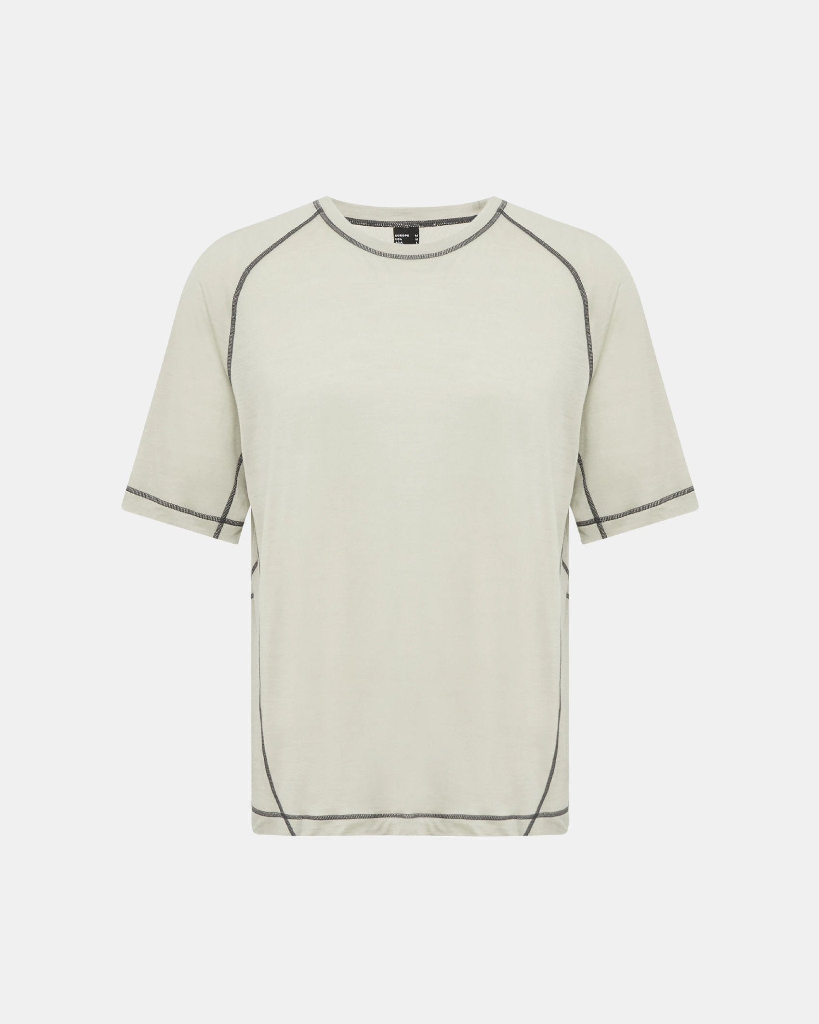 Hiking Patrol x Mammut Tree Wool FL T-Shirt / Willow Whisper - Wild Camping