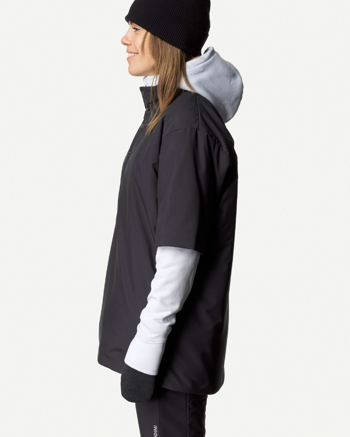 Houdini All Weather T-Neck (Unisex) /  True Black - Wild Camping
