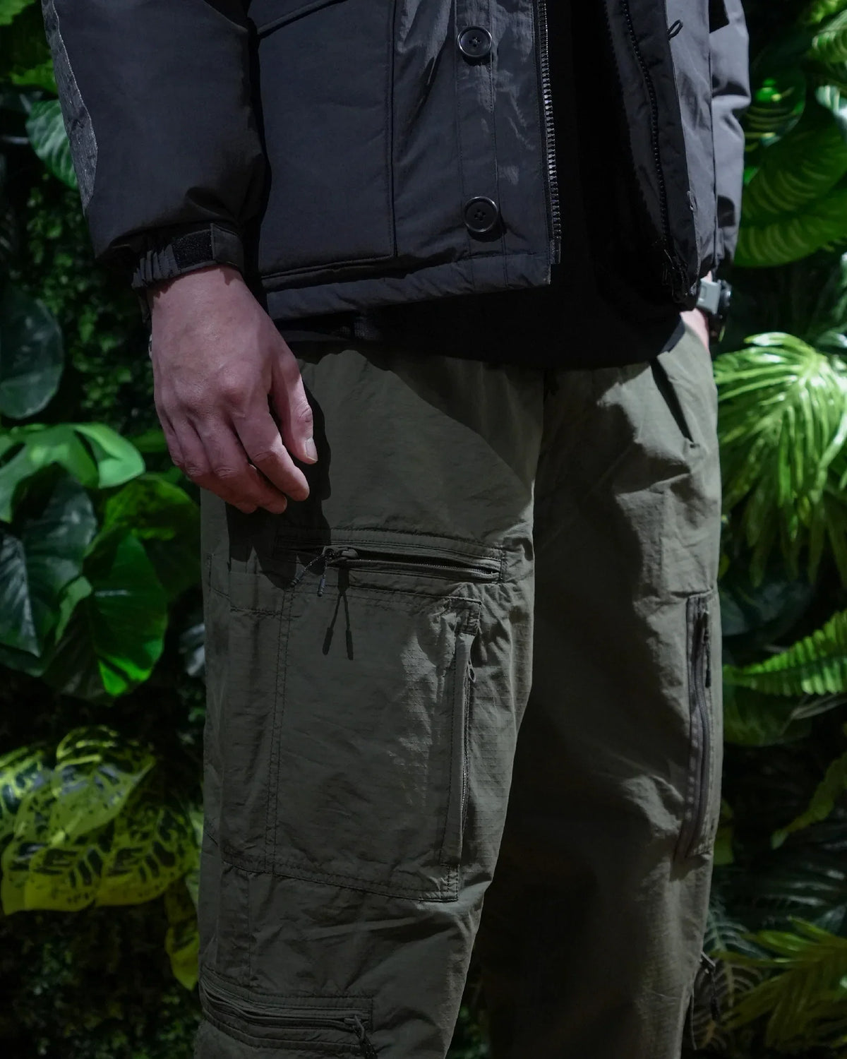 JUGEM Helicrew Pants / Olive - Wild Camping