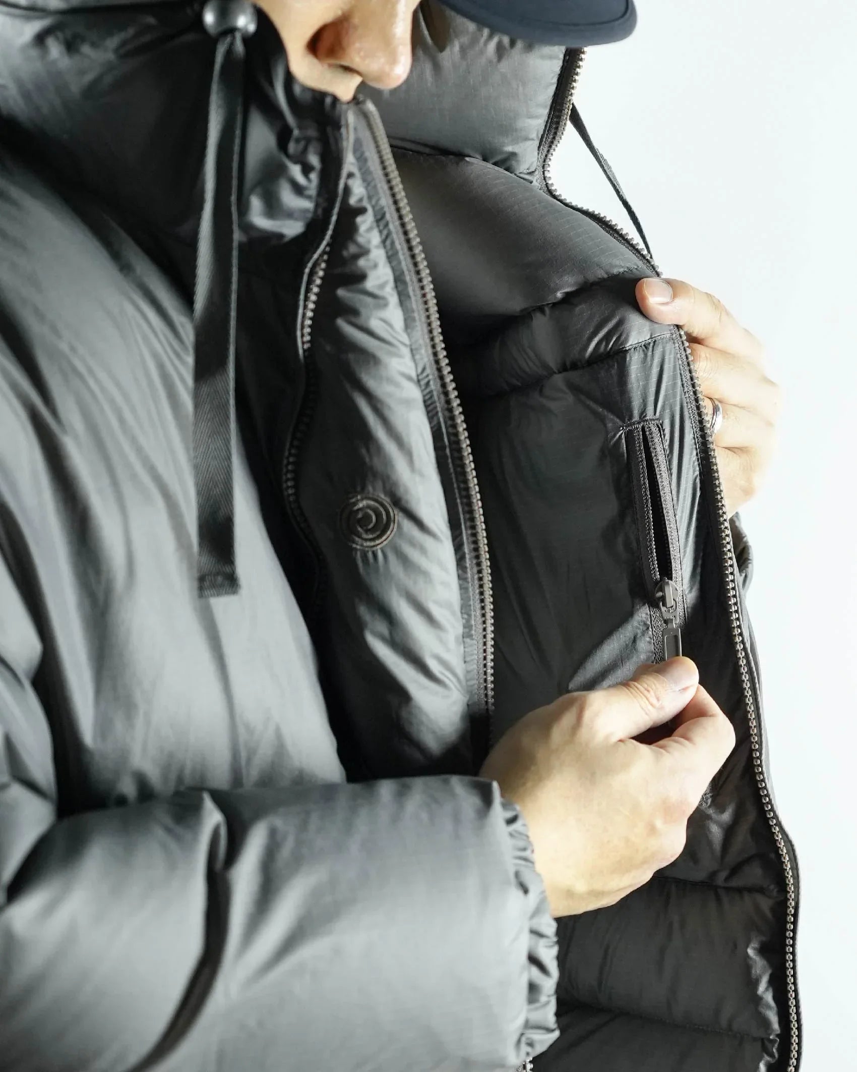 JUGEM Explore Down Parka / Grey - Wild Camping