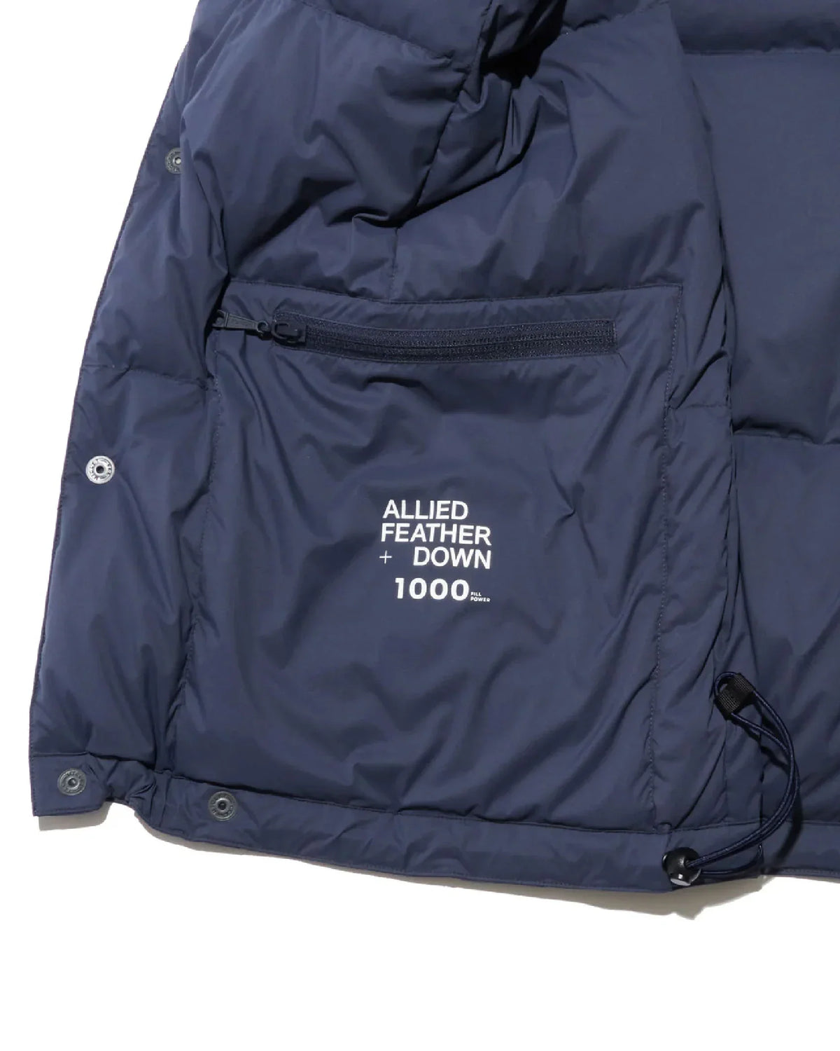JUGEM Cardigan Down Jacket / Navy - Wild Camping