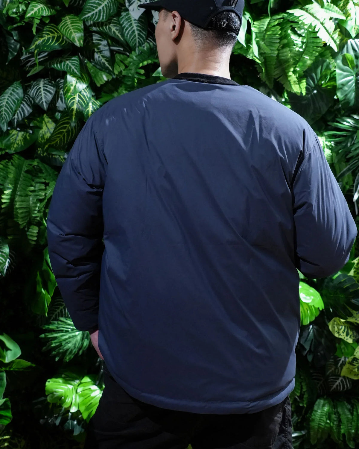 JUGEM Cardigan Down Jacket / Navy - Wild Camping