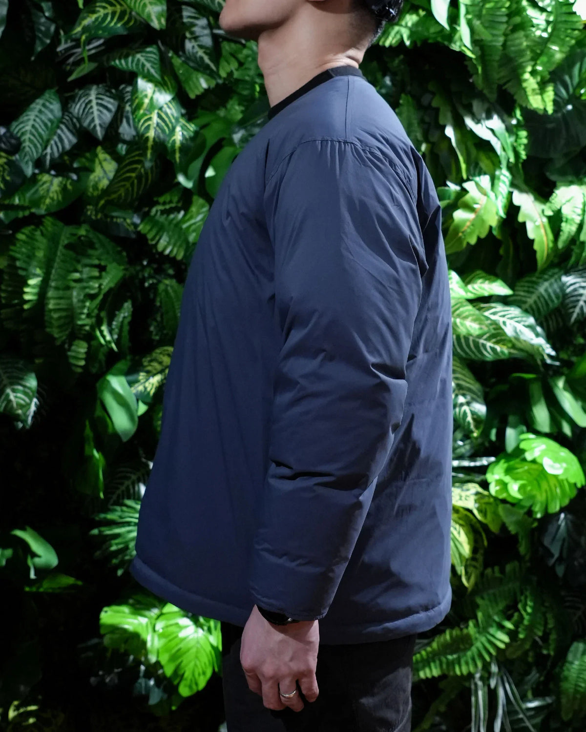JUGEM Cardigan Down Jacket / Navy - Wild Camping