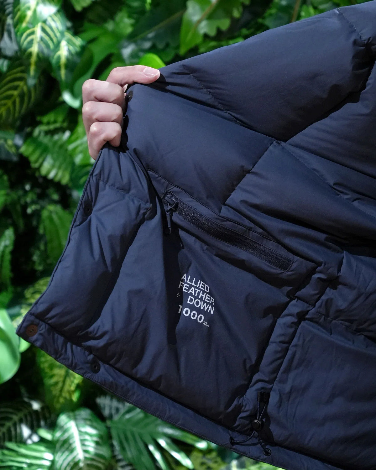 JUGEM Cardigan Down Jacket / Navy - Wild Camping