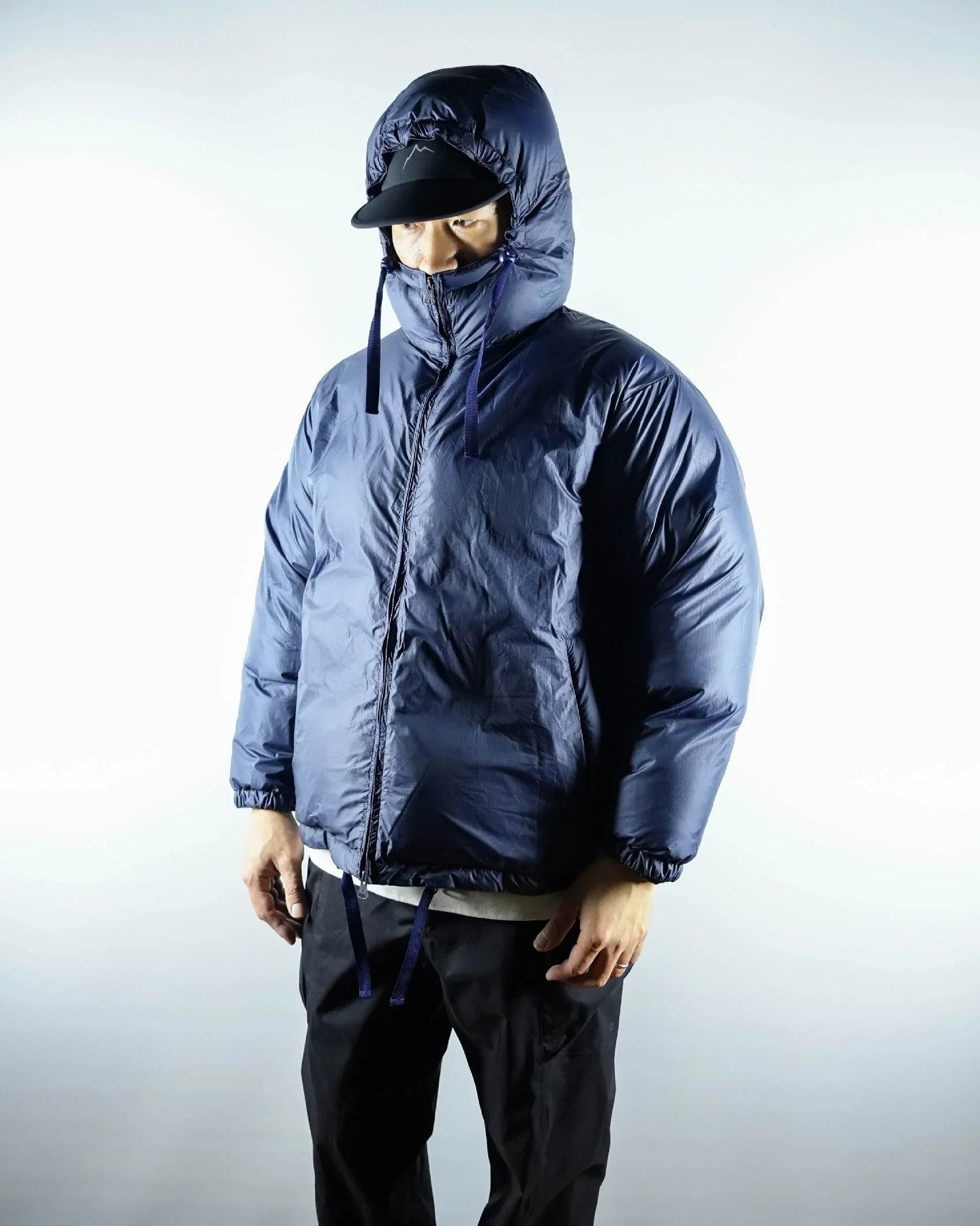 JUGEM Explore Down Parka / Navy - Wild Camping