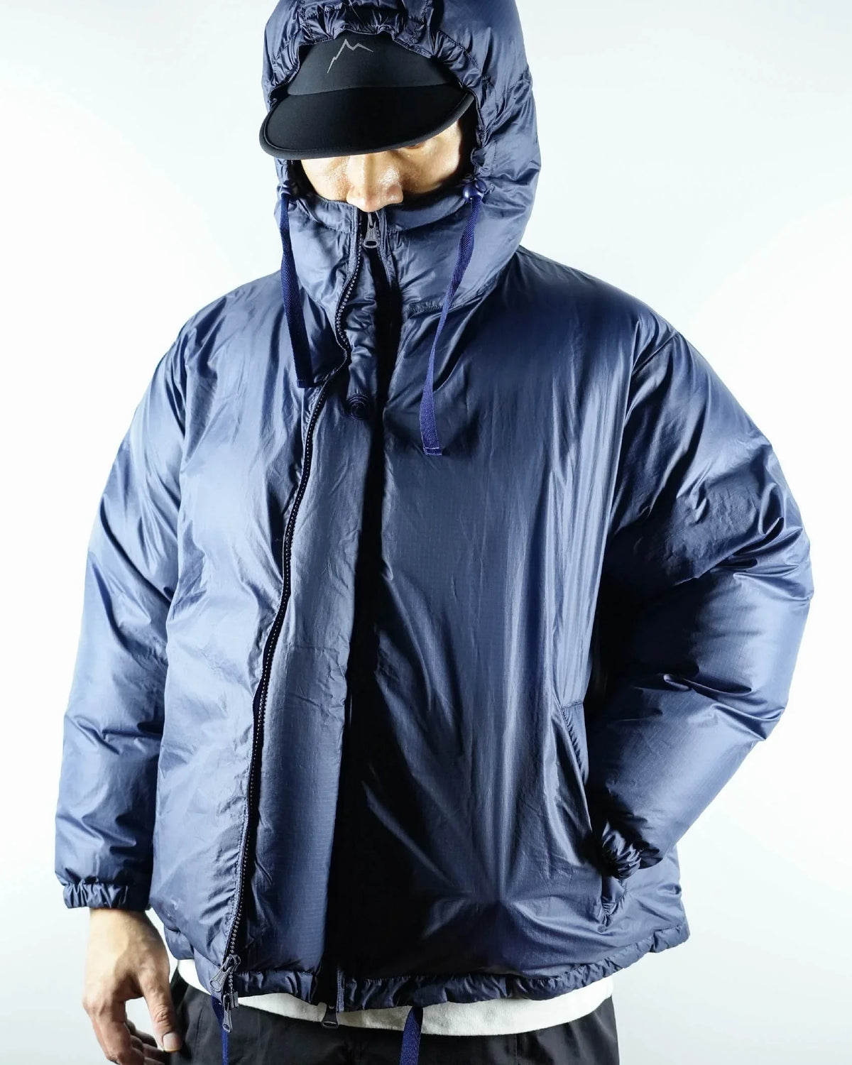 JUGEM Explore Down Parka / Navy - Wild Camping