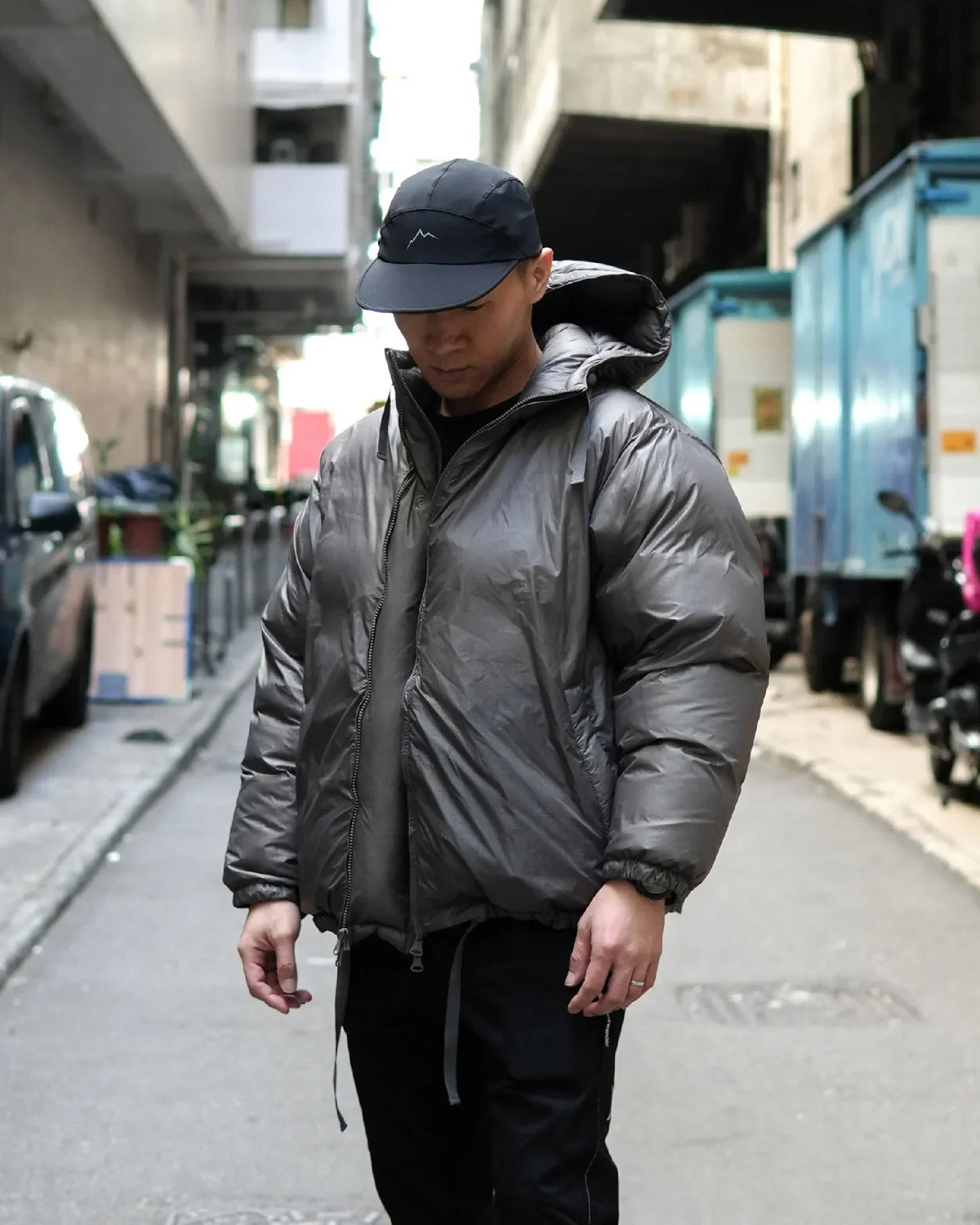 JUGEM Explore Down Parka / Grey - Wild Camping