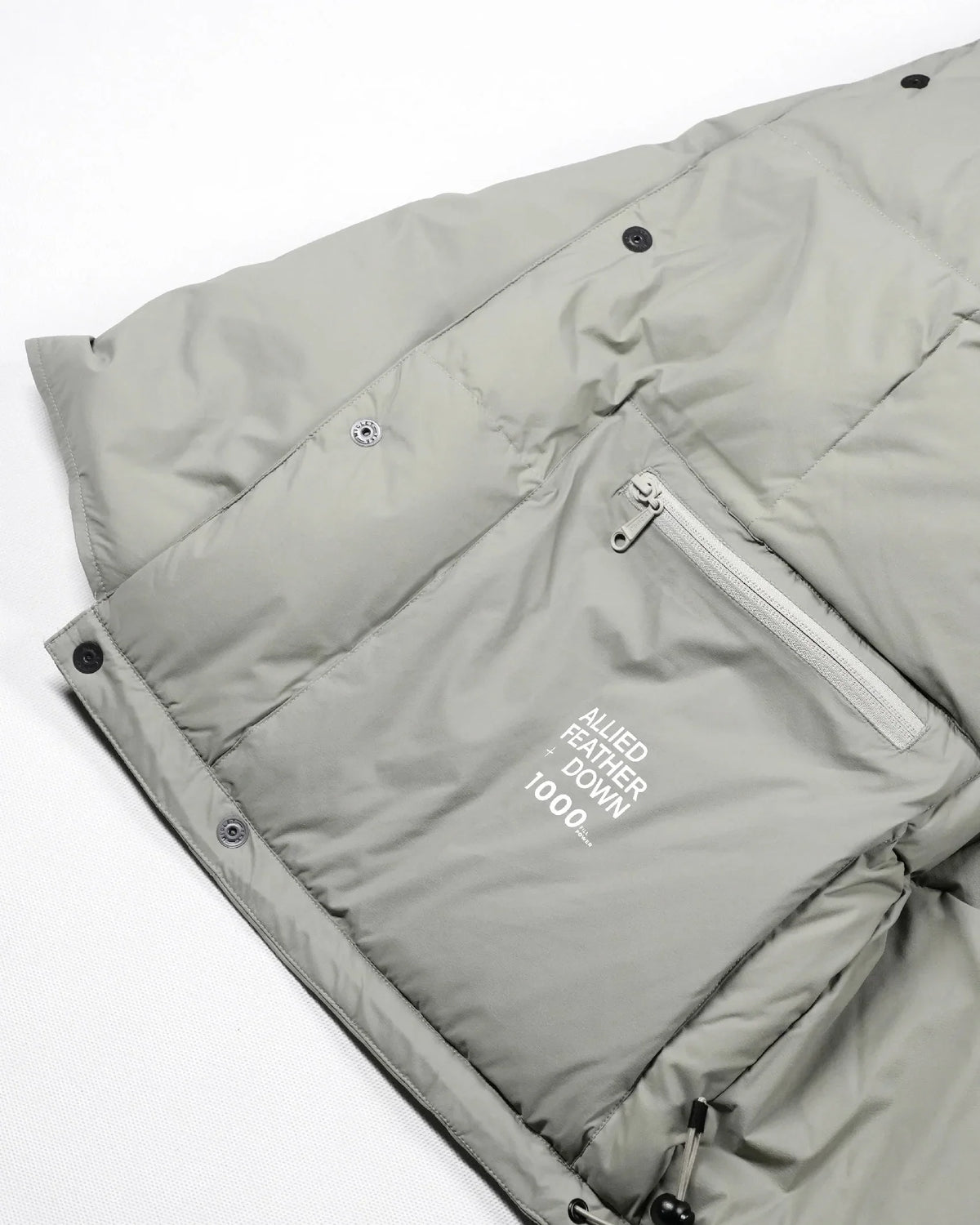 JUGEM Cardigan Down Jacket / Sage - Wild Camping