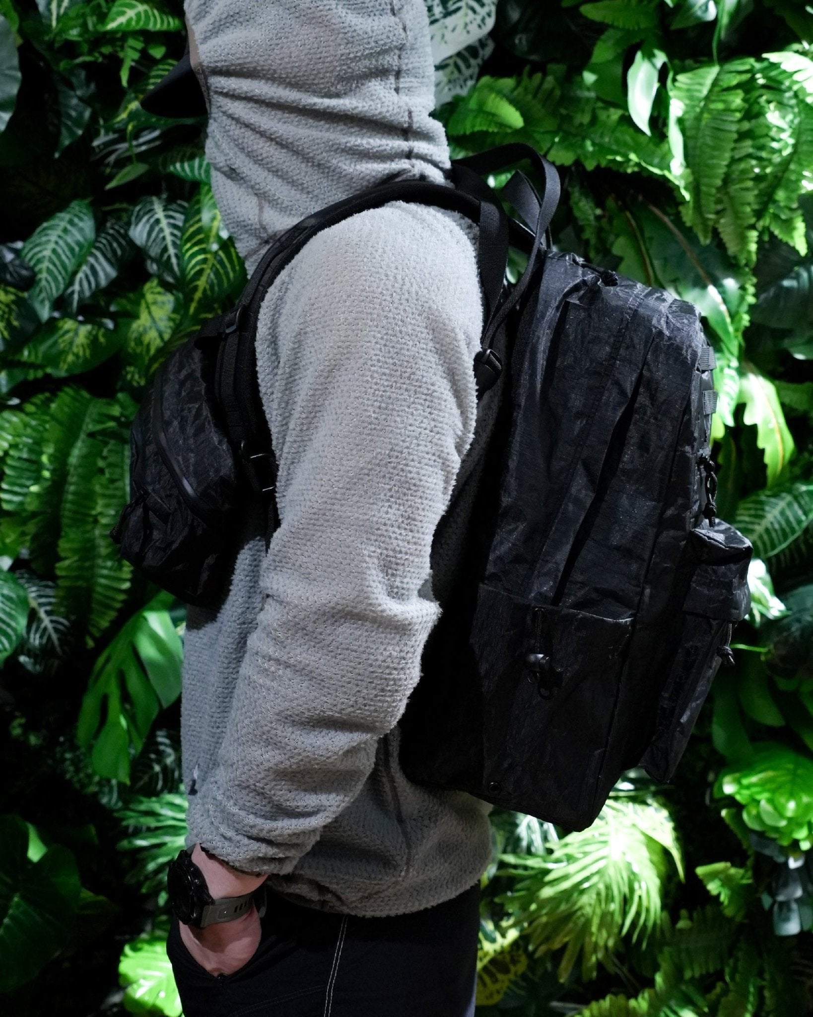 JUGEM Dyneema Tech Daypack / Black - Wild Camping