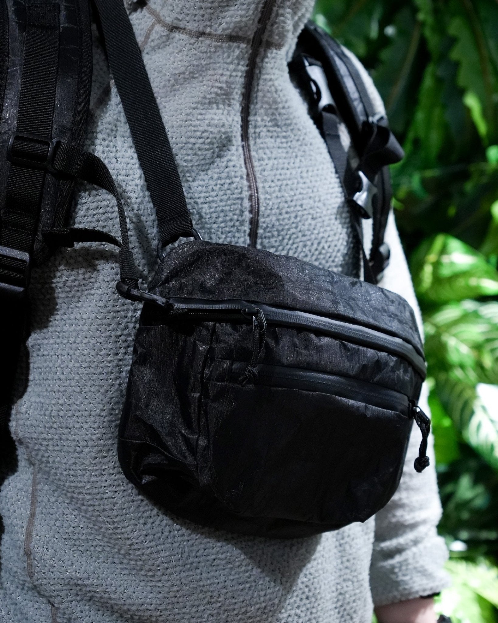 JUGEM Dyneema Tech Shoulder / Black - Wild Camping