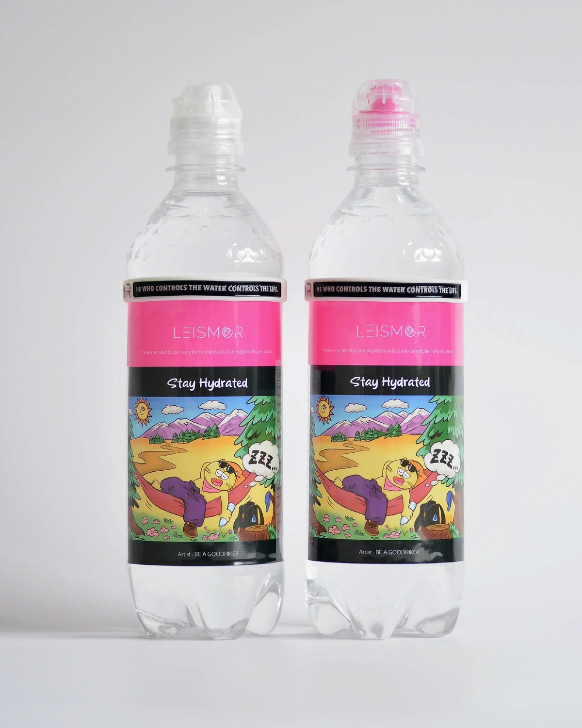 LEISMOR Bottle Upgrade Kit【for MITSUYA CIDER 500ml "Stay Hydrated"】 - Wild Camping