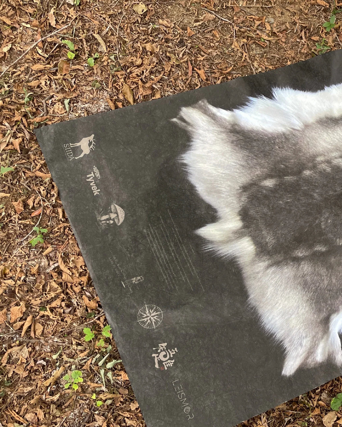 LEISMOR Tyvek® GROUND SHEET "LAID BACK JOURNEY" - Wild Camping