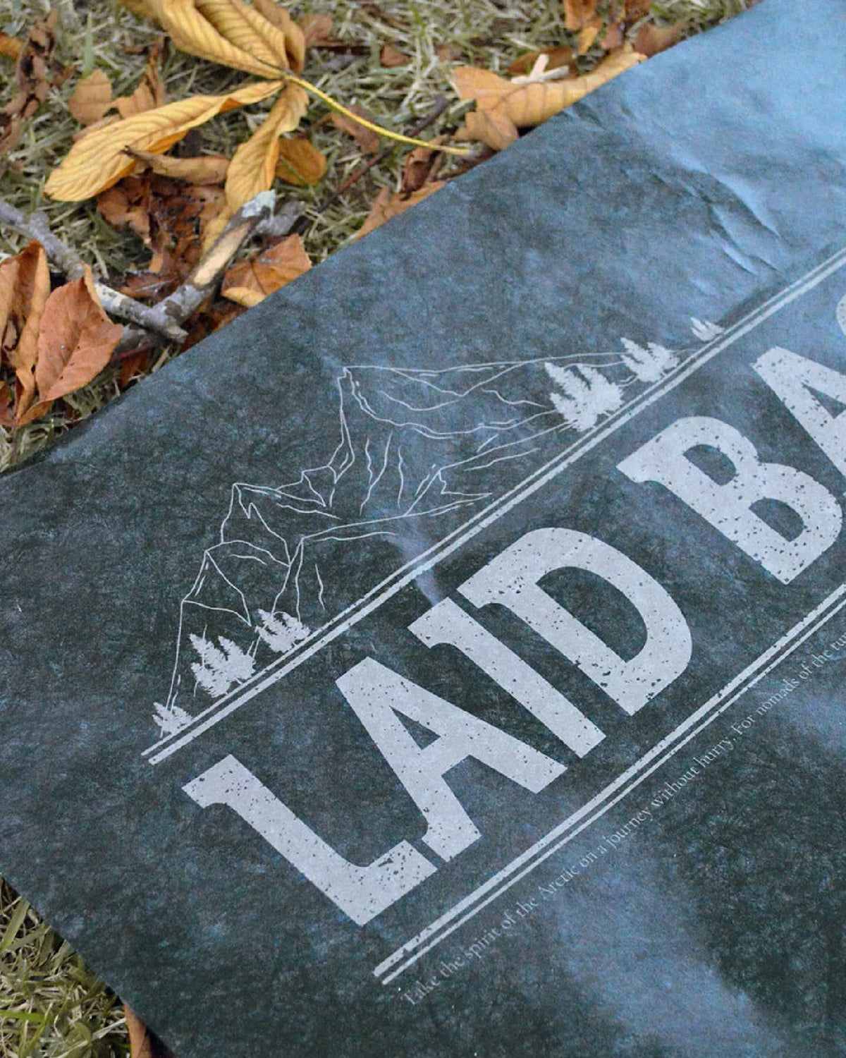 LEISMOR Tyvek® GROUND SHEET "LAID BACK JOURNEY" - Wild Camping