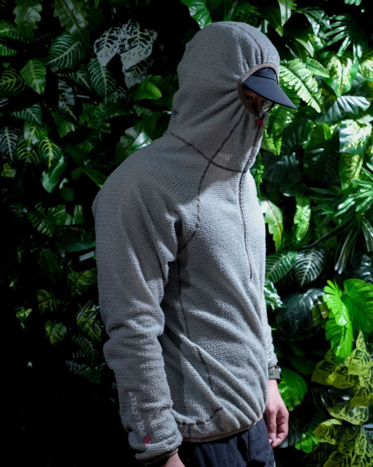 Lite Gear House Alpha Direct Half Zip Up 90 / Dusty Gray - Wild Camping