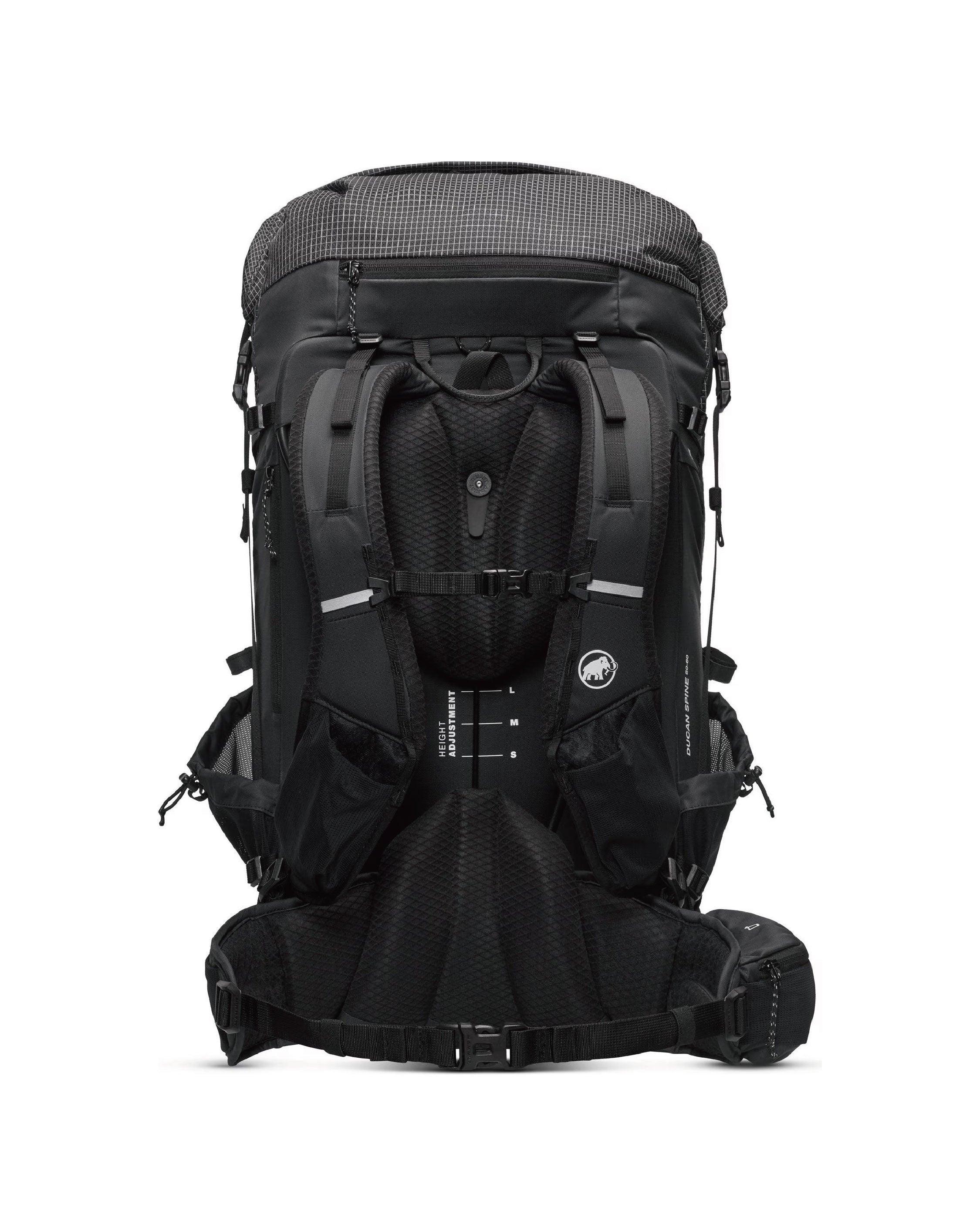 Mammut Ducan Spine 50-60 / Black - Wild Camping