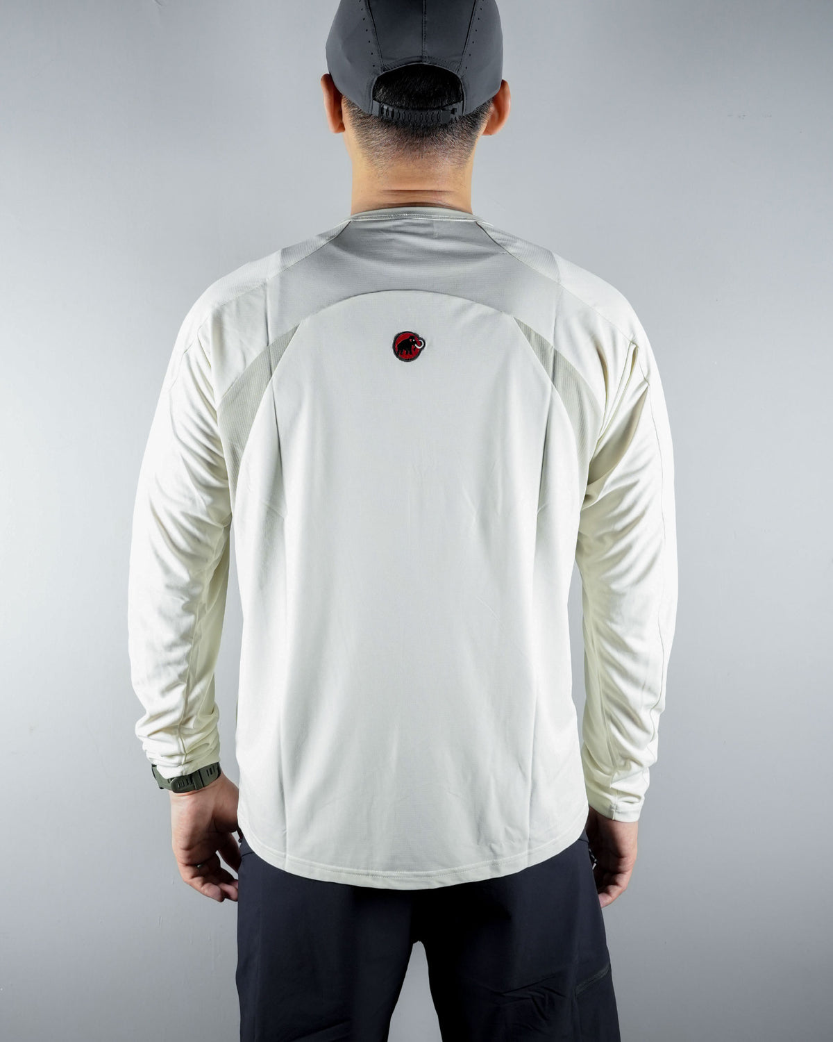 Hiking Patrol x Mammut Light FL Half Zip Longsleeve T-Shirt / Willow Whisper - Wild Camping