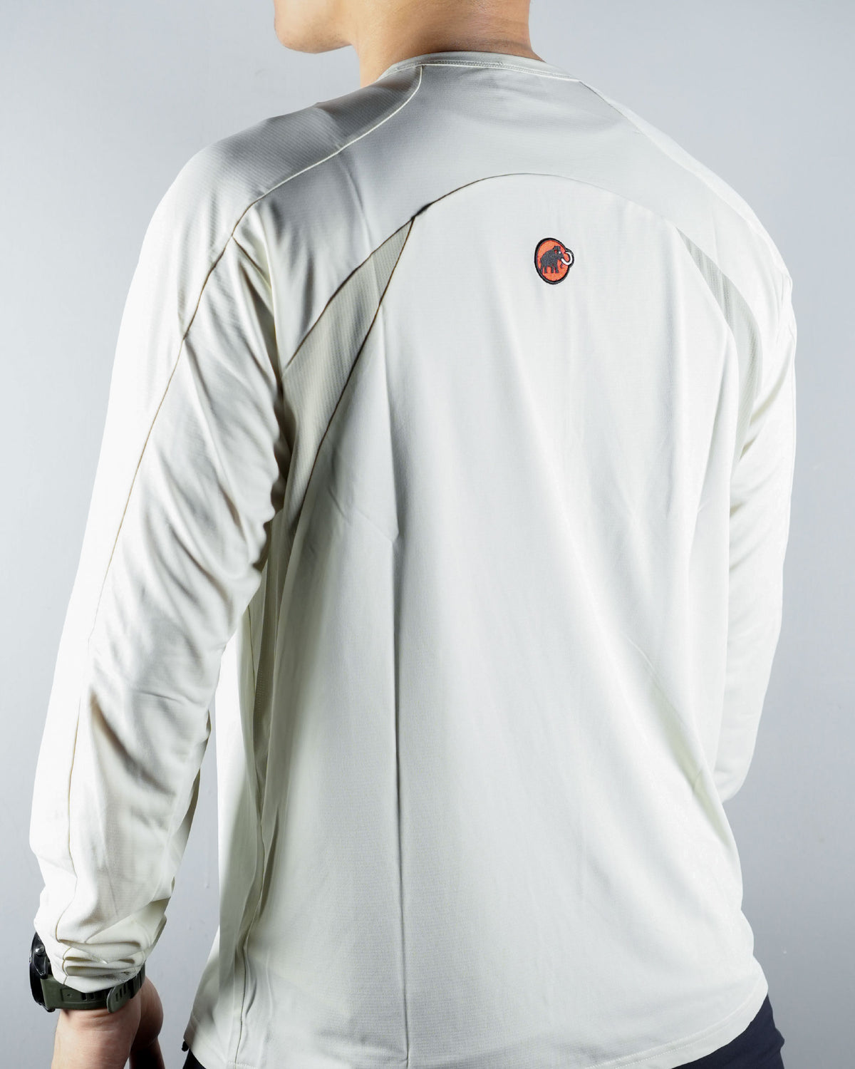 Hiking Patrol x Mammut Light FL Half Zip Longsleeve T-Shirt / Willow Whisper - Wild Camping