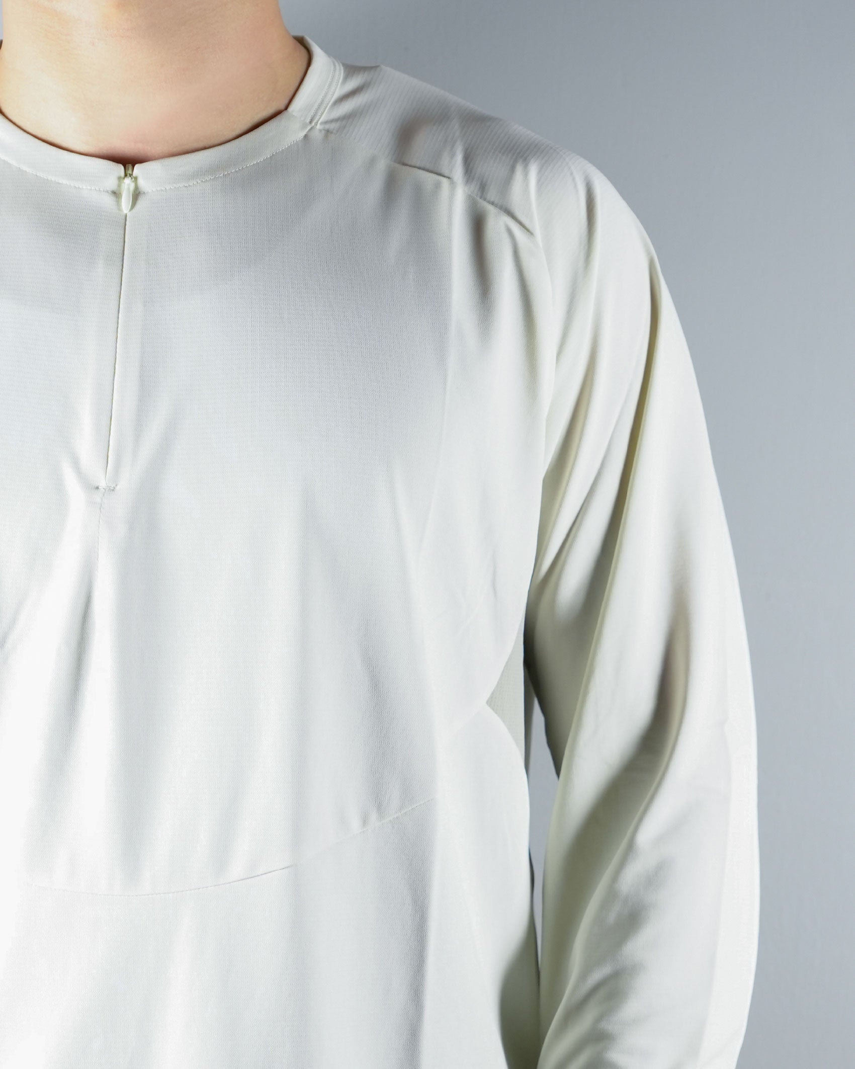 Hiking Patrol x Mammut Light FL Half Zip Longsleeve T-Shirt / Willow Whisper - Wild Camping