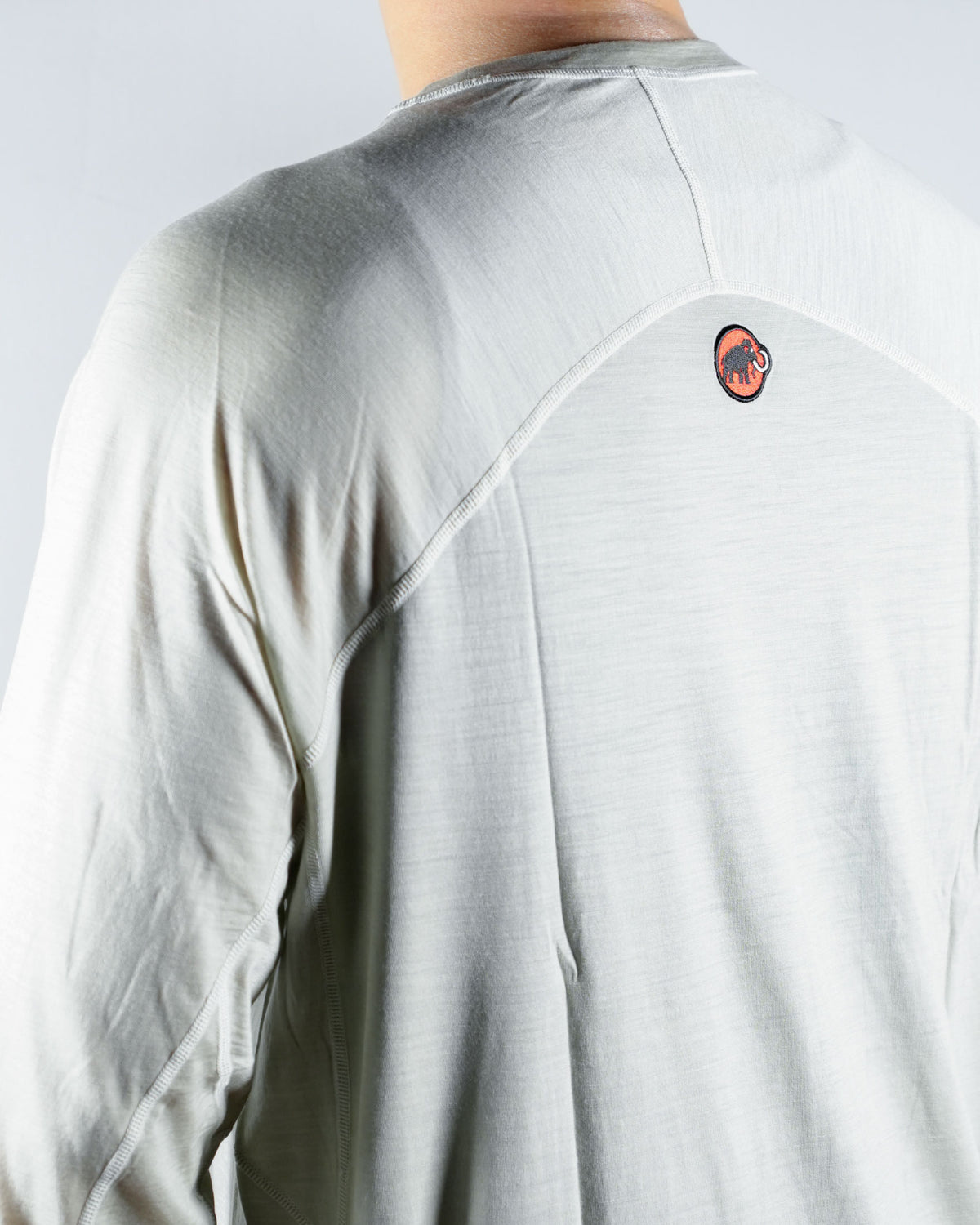 Hiking Patrol x Mammut Tree Wool FL Longsleeve T-Shirt / Willow Whisper - Wild Camping