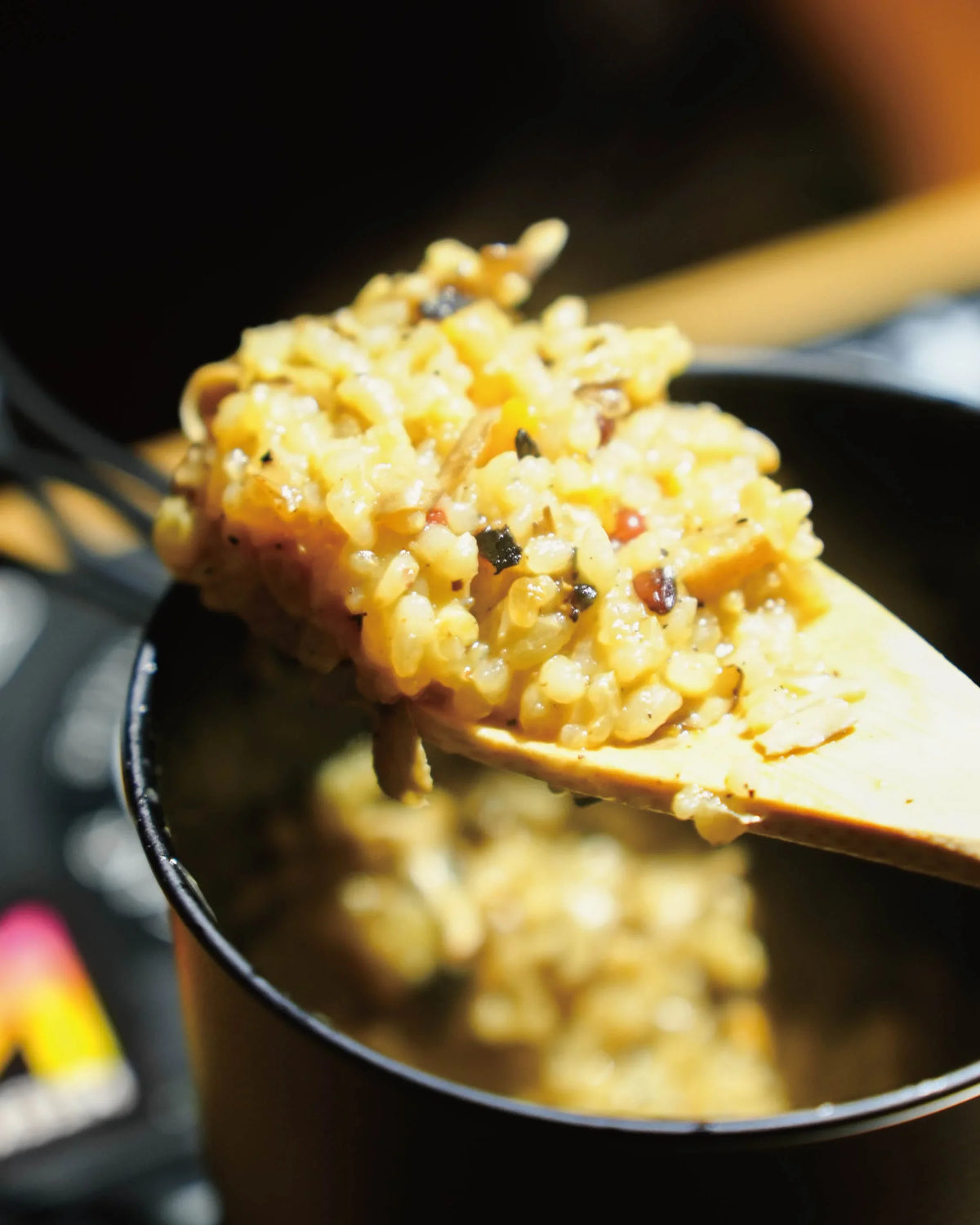 Mountain Gourmet Lab. 雪莉酒燉雞肉舞茸義式燴飯 - Wild Camping