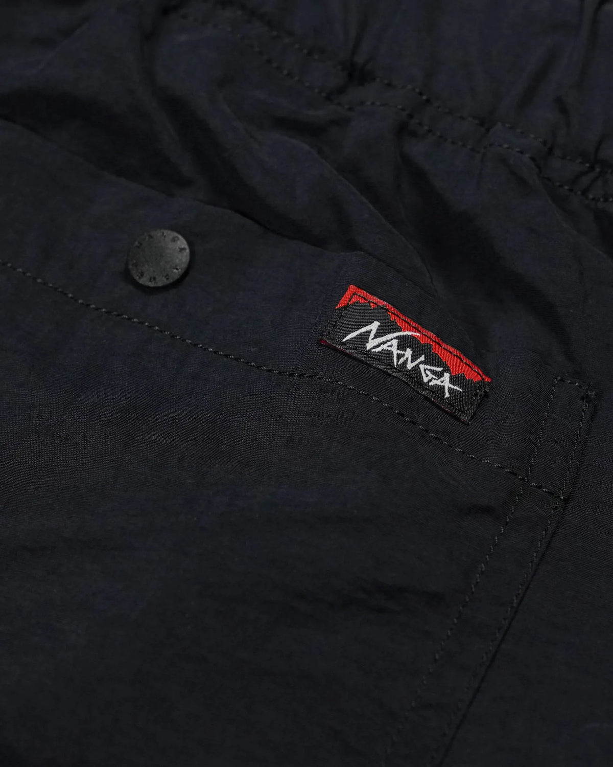 Nanga Nylon Tusser Easy Shorts / BLK - Wild Camping