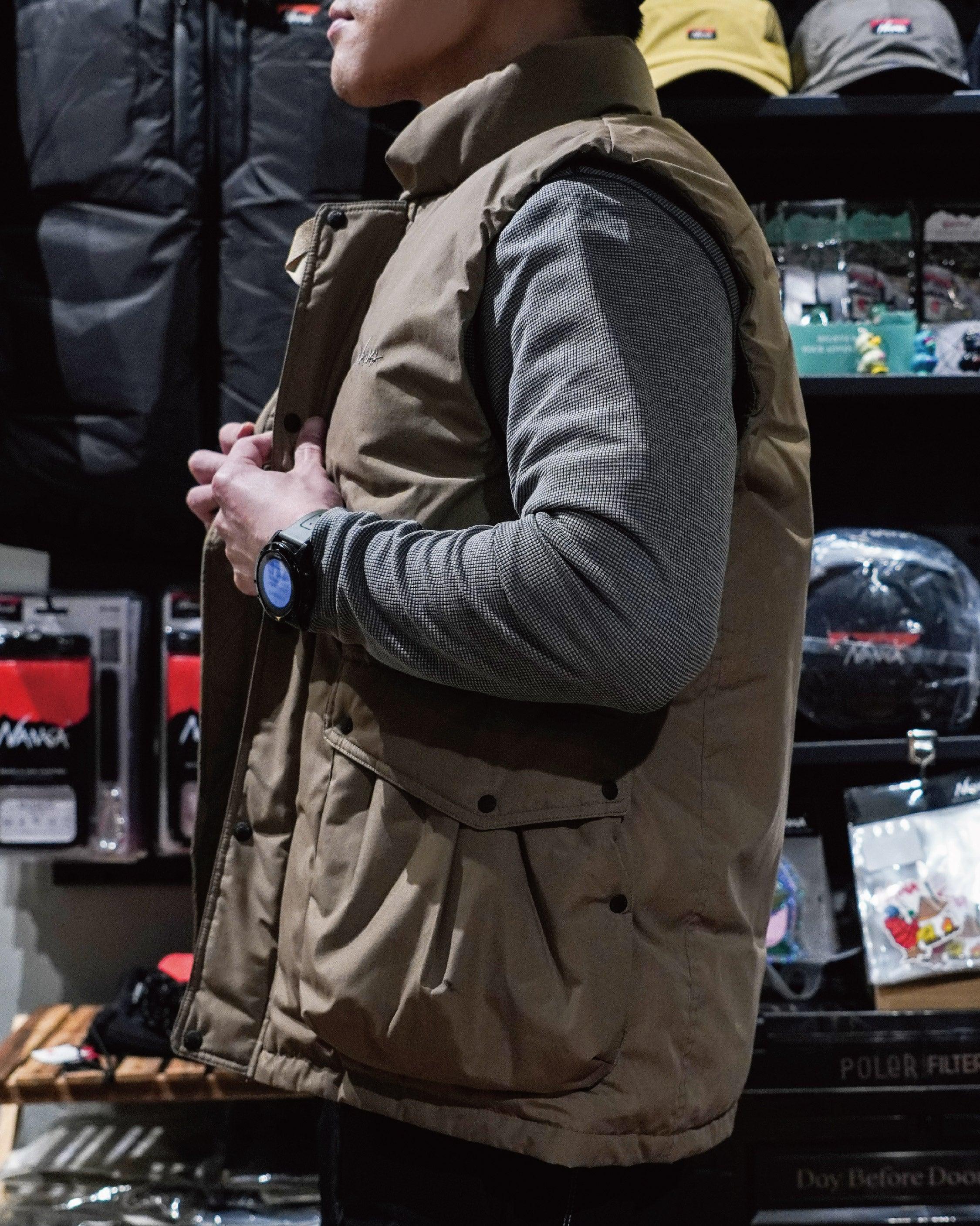 Nanga Hinoc Down Vest / BEG - Wild Camping