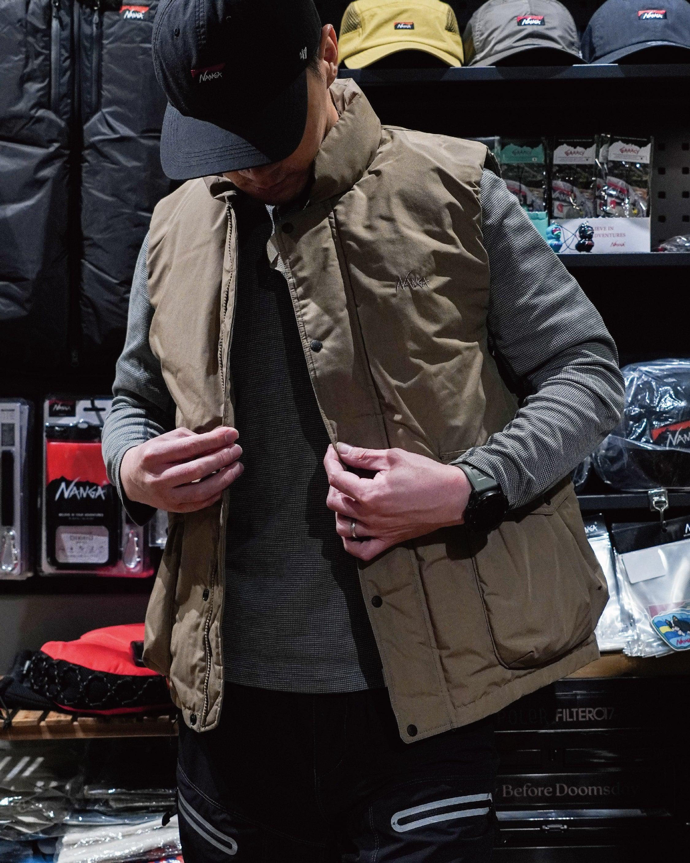 Nanga Hinoc Down Vest / BEG - Wild Camping
