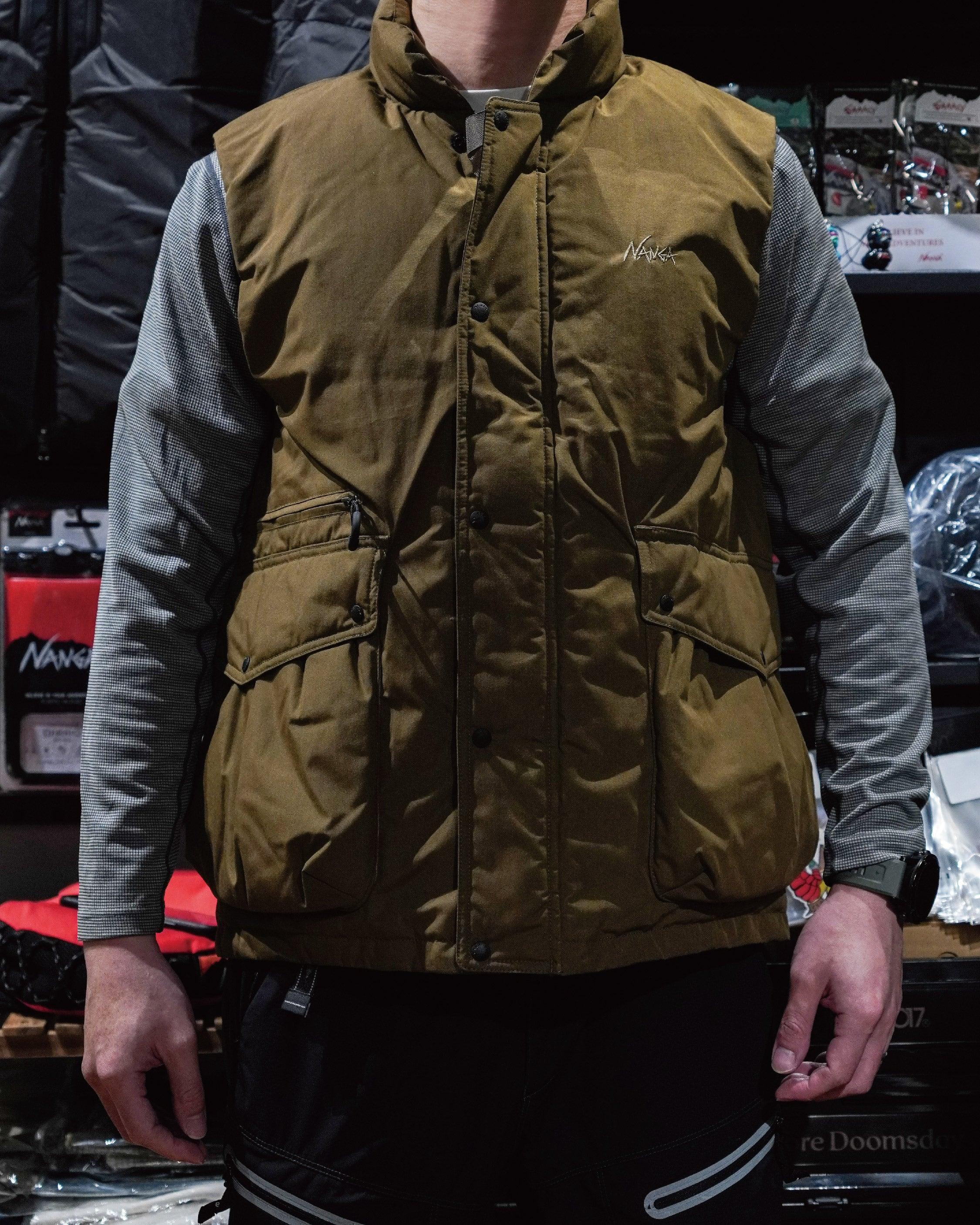 Nanga Hinoc Down Vest / COYOTE - Wild Camping