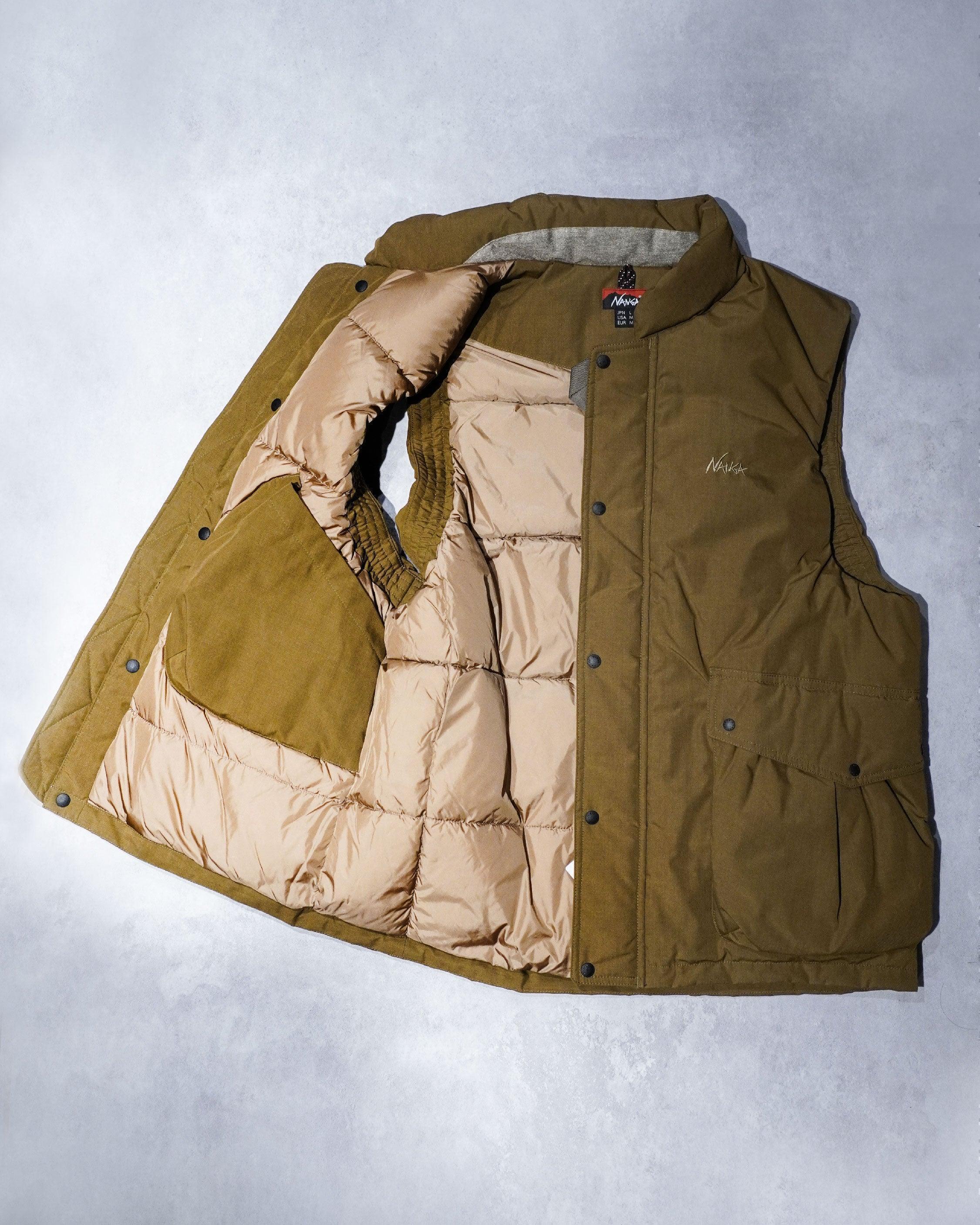 Nanga Hinoc Down Vest / COYOTE - Wild Camping